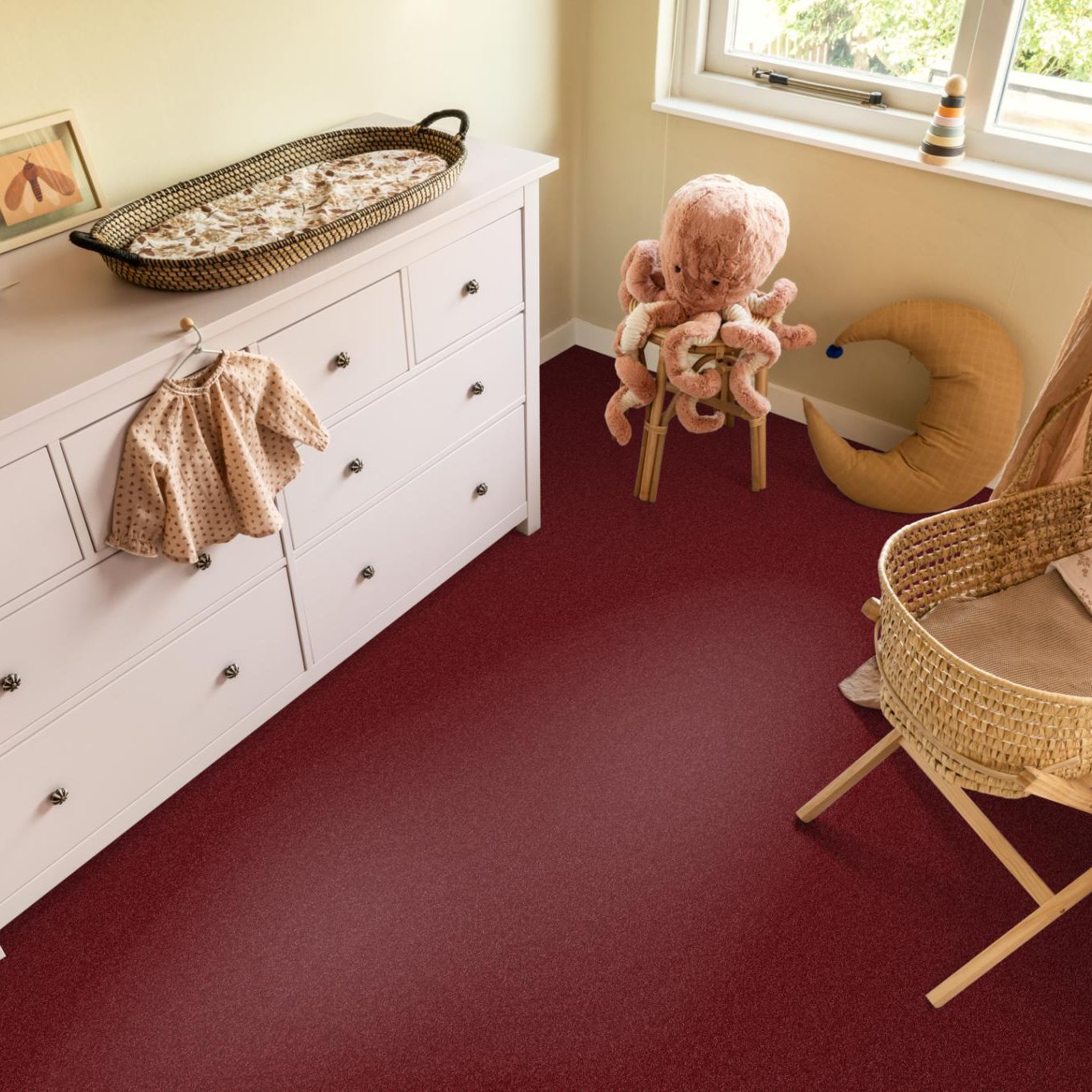 Ambiant Alaska Rood 1000 - Vloerbedekking - Tapijt