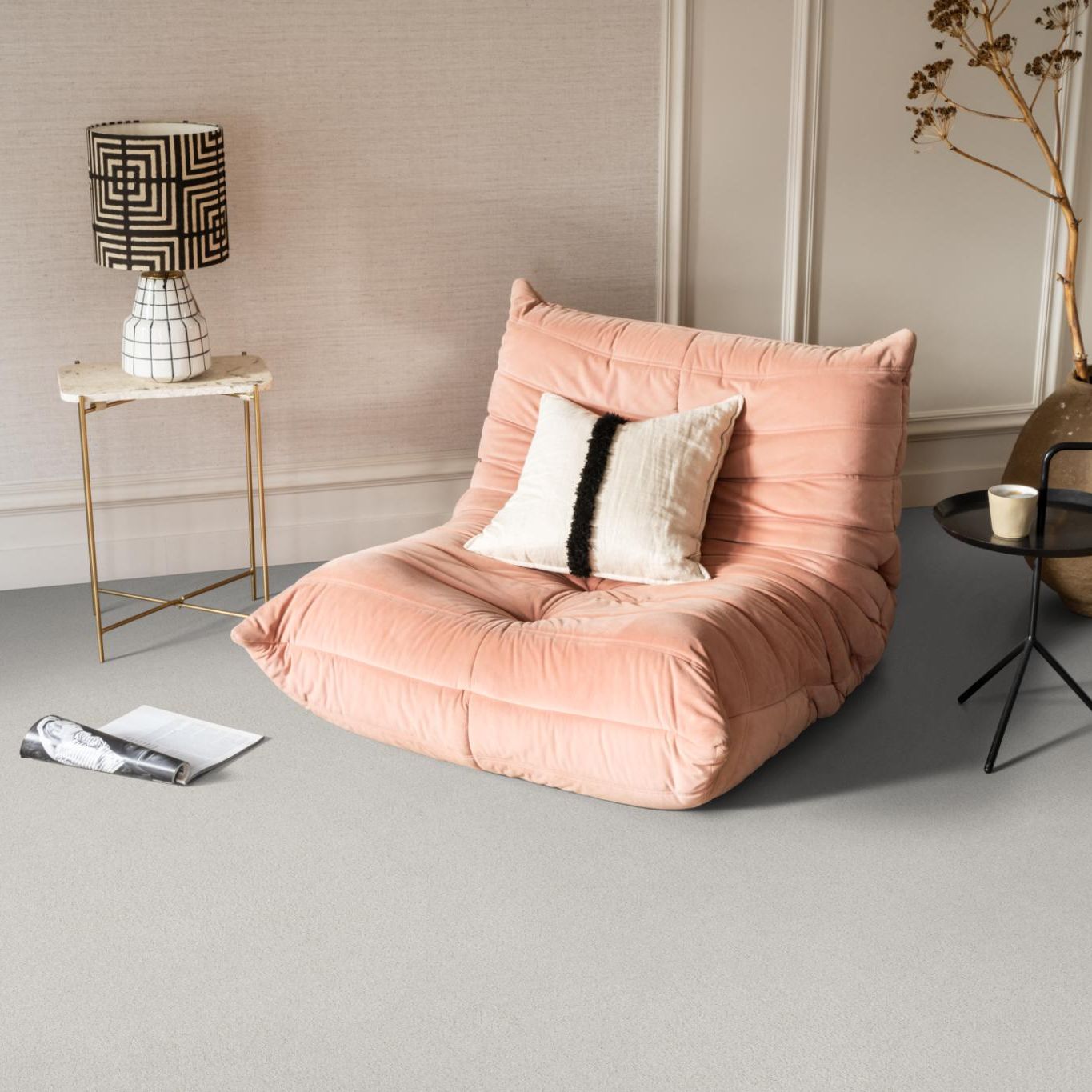 Ambiant Amoroso Parelwit 0010 - Vloerbedekking - Tapijt