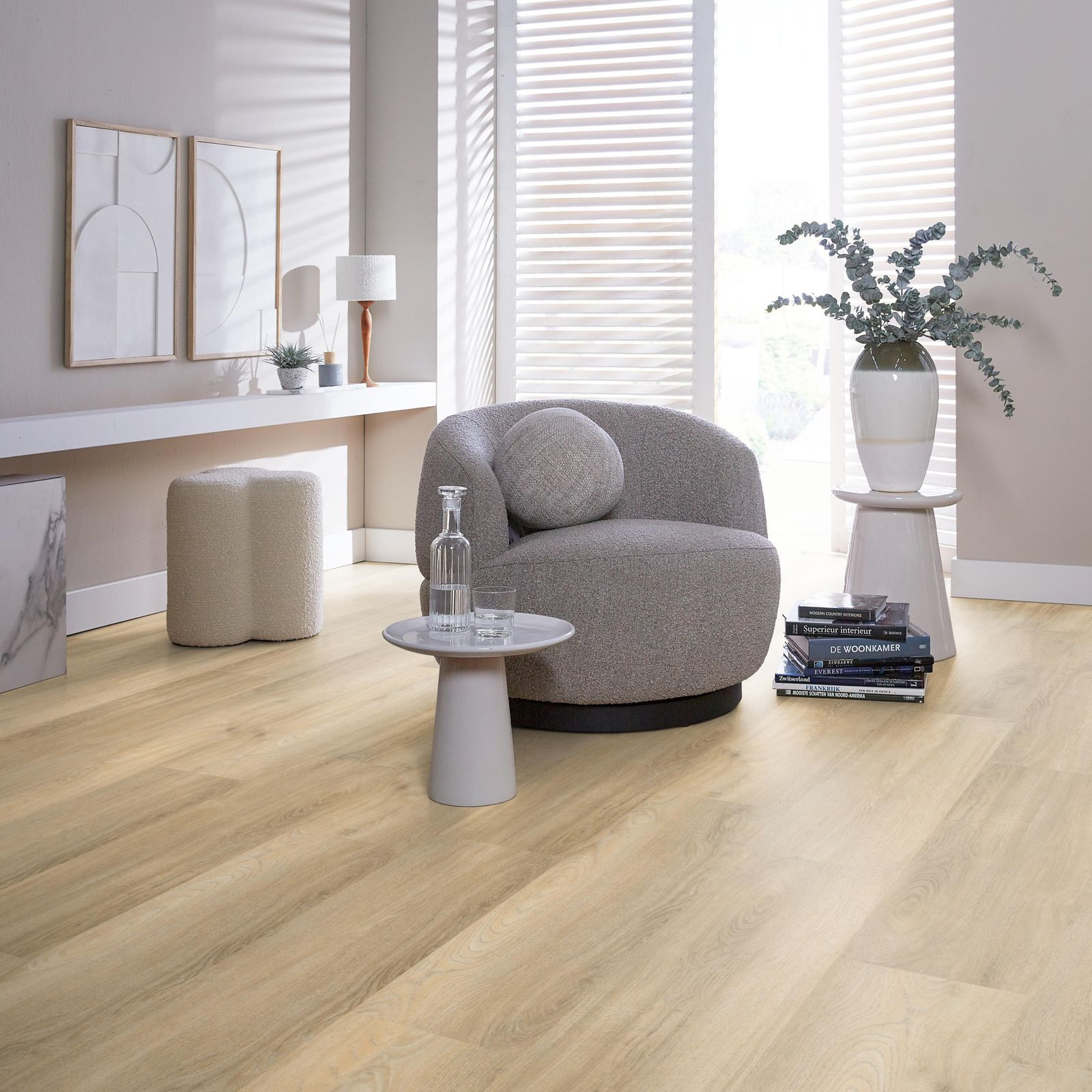 Ambiant Avanto Dryback Beige - Plak PVC Vloer