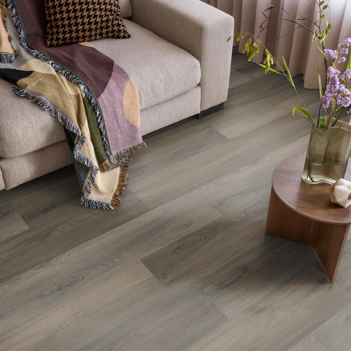 Ambiant Avanto Dryback Dark Grey - Plak PVC Vloer