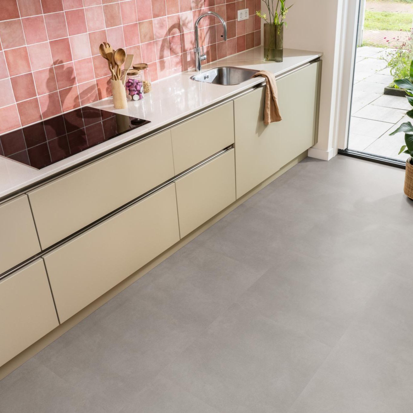 Ambiant Baroso Click XL Taupe - Klik PVC Vloer