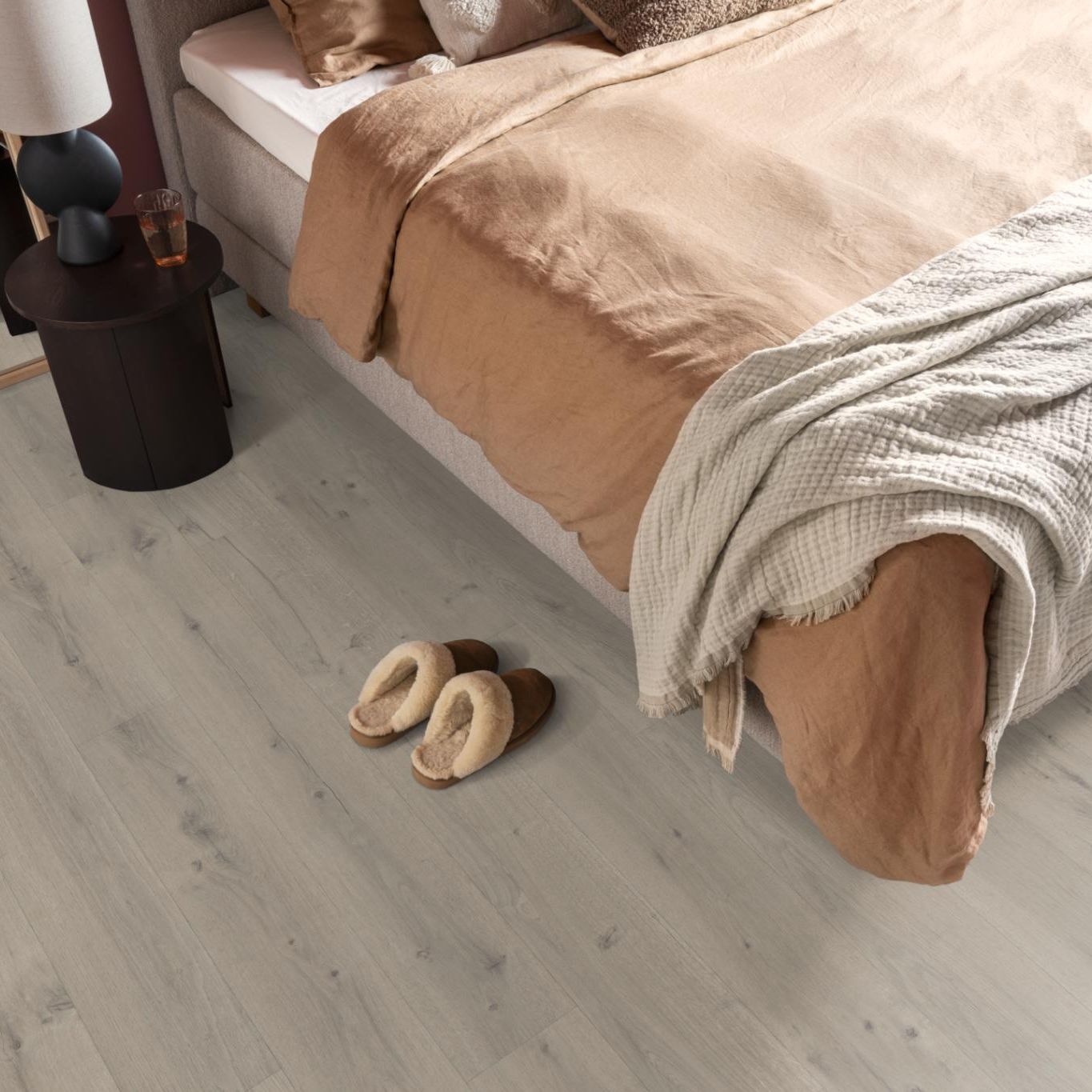 Ambiant Calandro Eiken 5252 Zilver - Vinyl