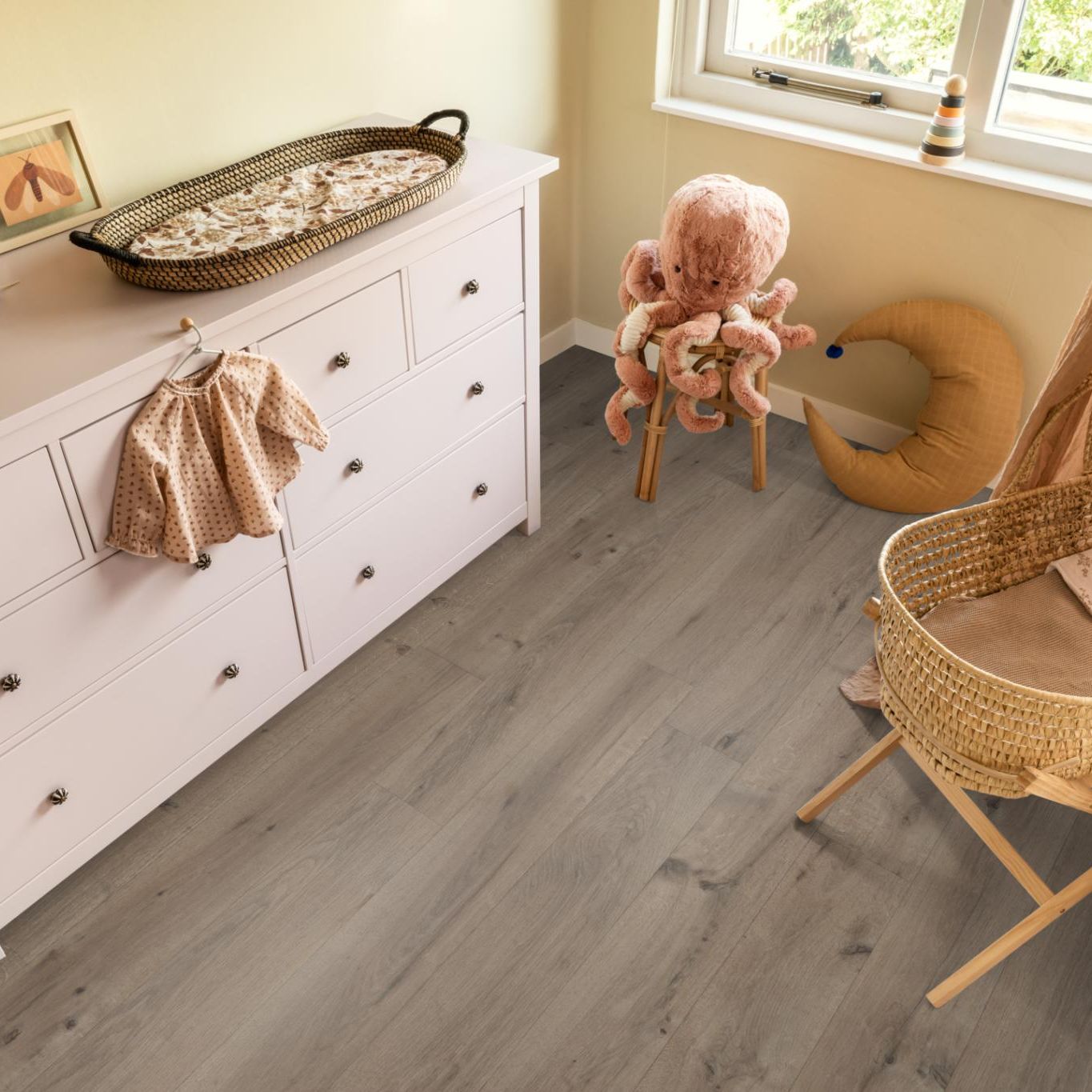 Ambiant Calandro Eiken 5253 Grijsbruin - Vinyl