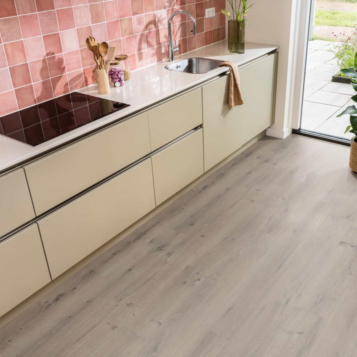 Ambiant Calandro Eiken 5253 Grijsbruin - Vinyl
