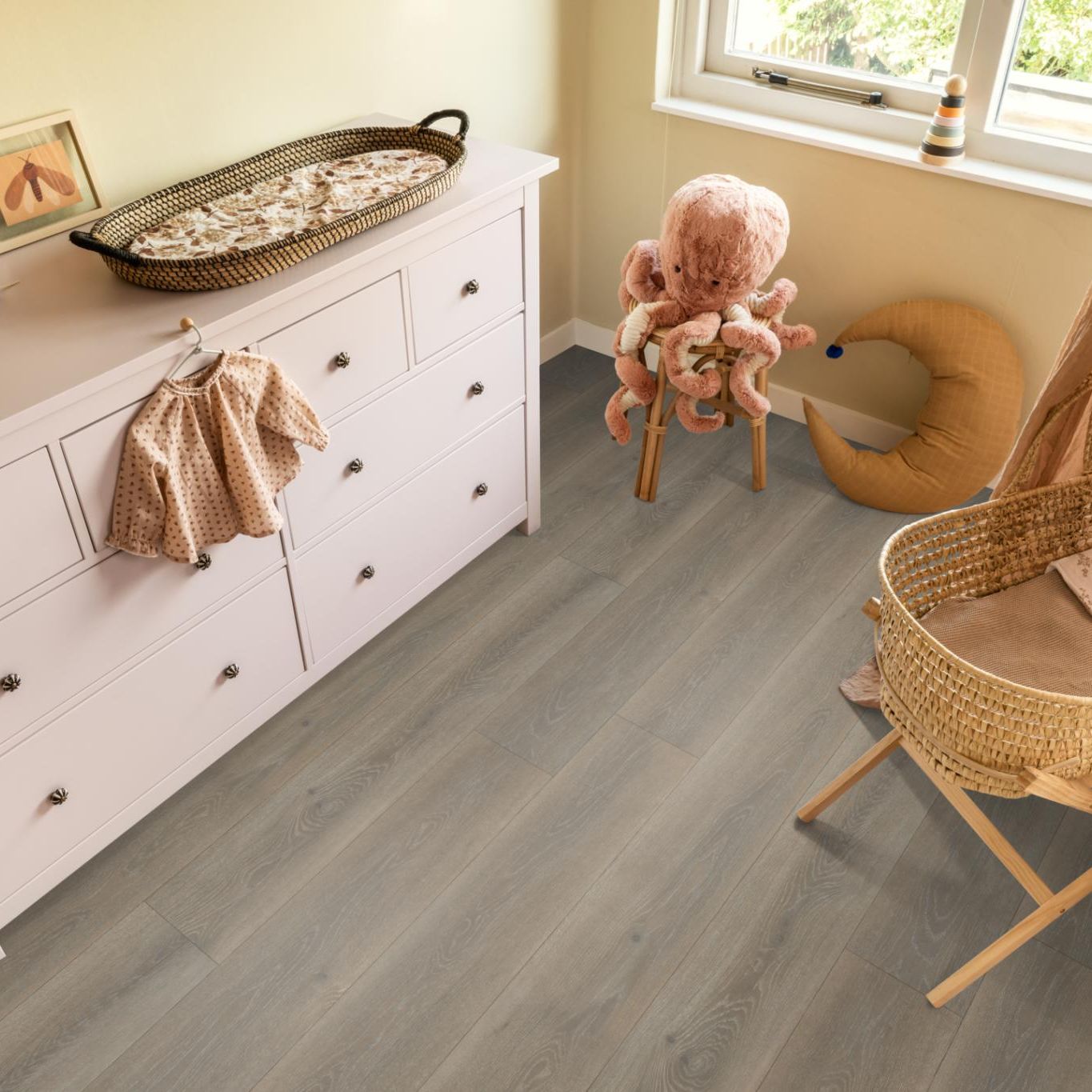 Ambiant Calandro Elegant Eiken 2201 Greige - Vinyl