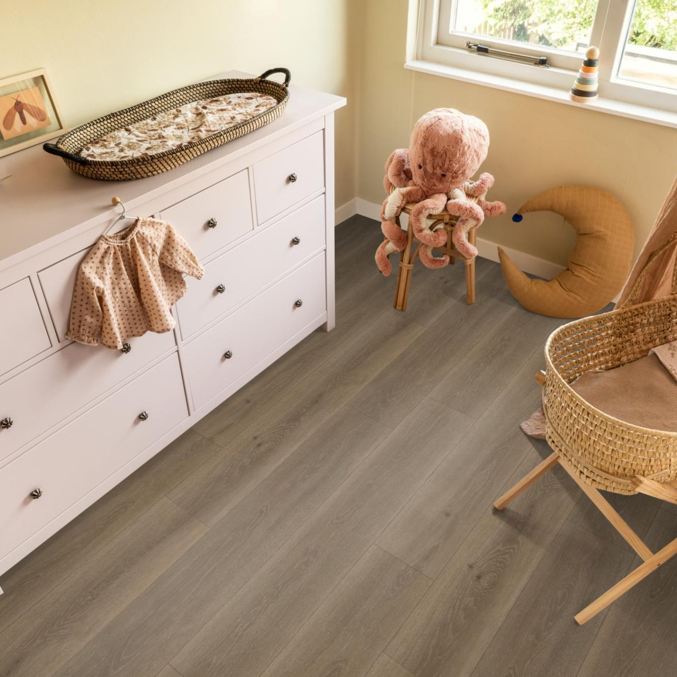 Ambiant Calandro Elegant Eiken 2207 Bruin - Vinyl