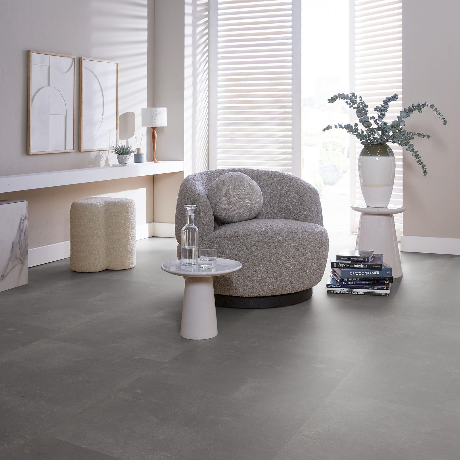 Ambiant Ceramo Click Anthracite - Klik PVC Vloer