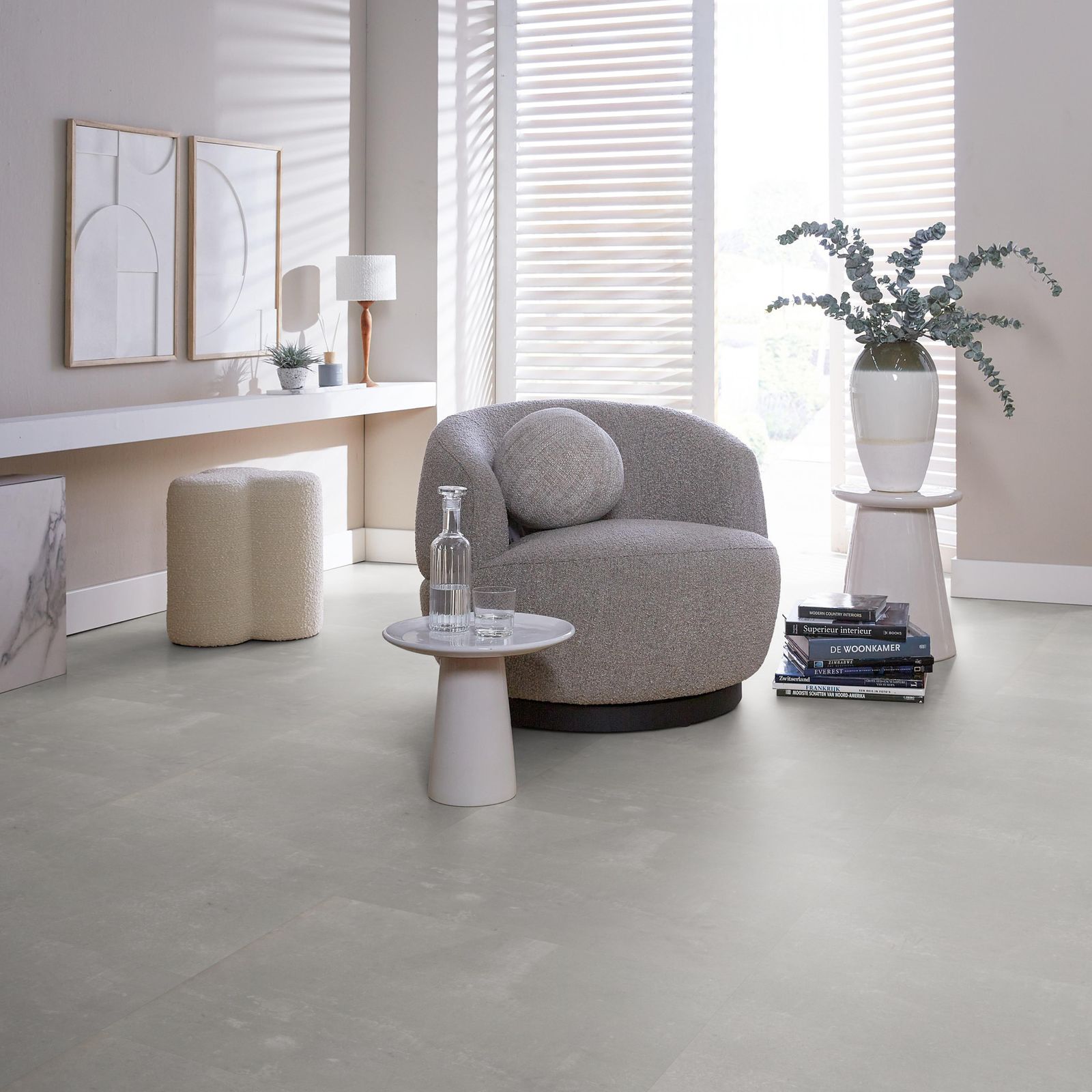 Ambiant Ceramo Click Grey - Klik PVC Vloer