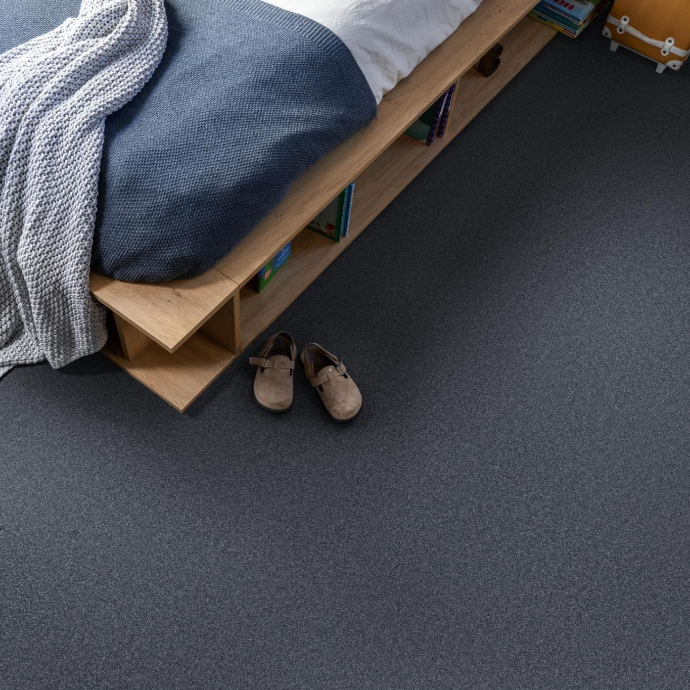 Ambiant Cleveland Donkerblauw 0715 - Vloerbedekking - Tapijt