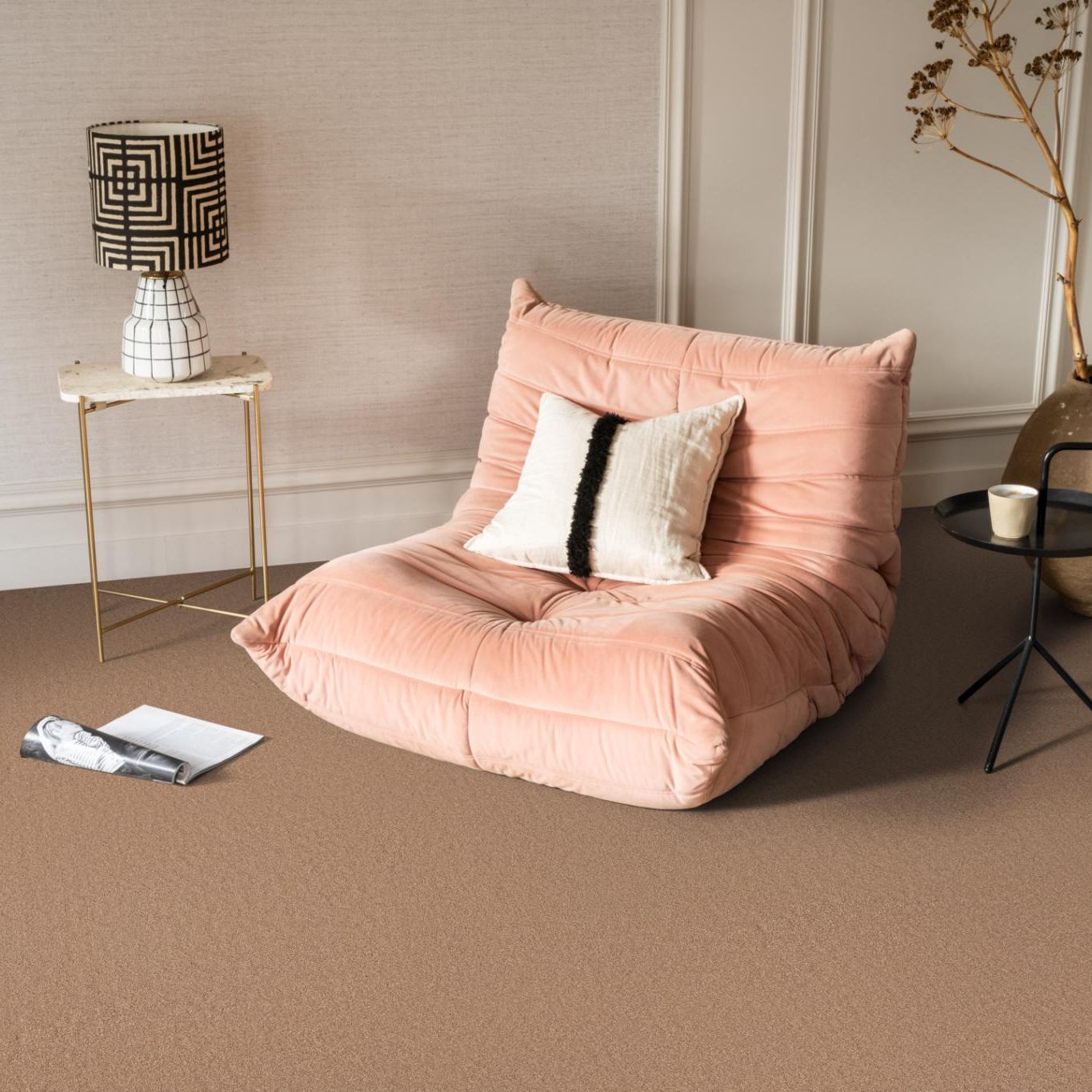 Ambiant Cleveland Pastel Oranje 0330 - Vloerbedekking - Tapijt