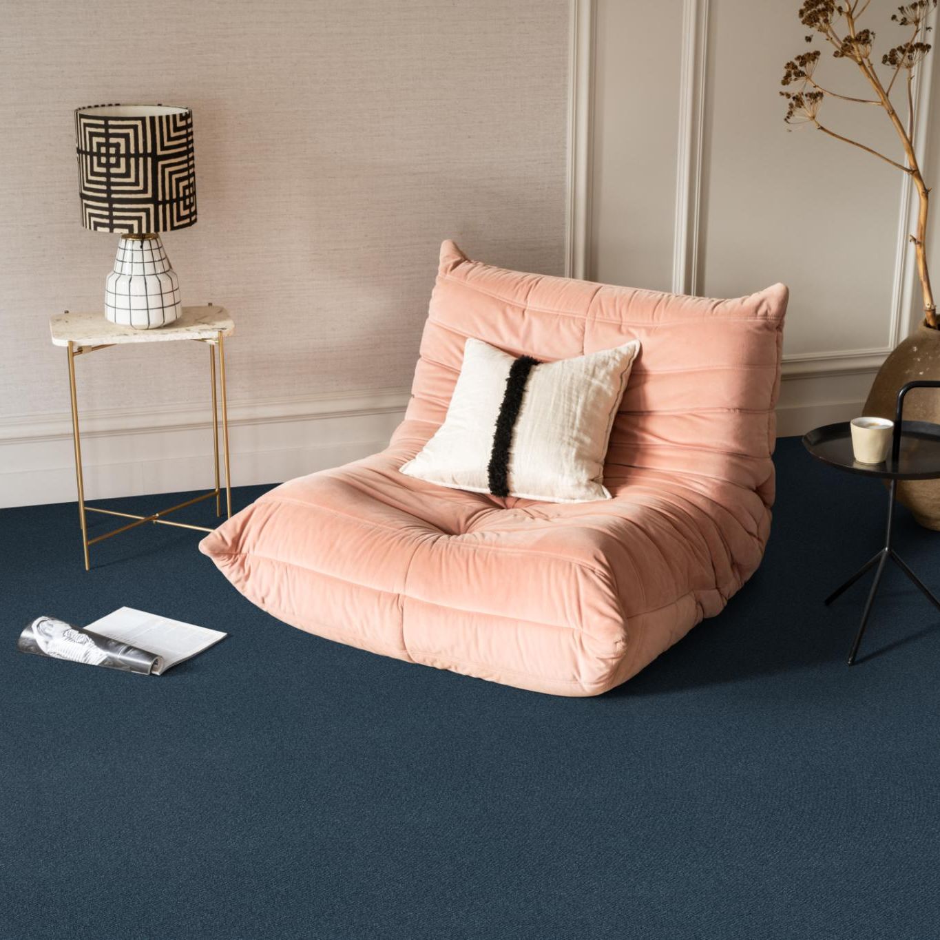 Ambiant Comfy Indigo 0780 - Vloerbedekking - Tapijt