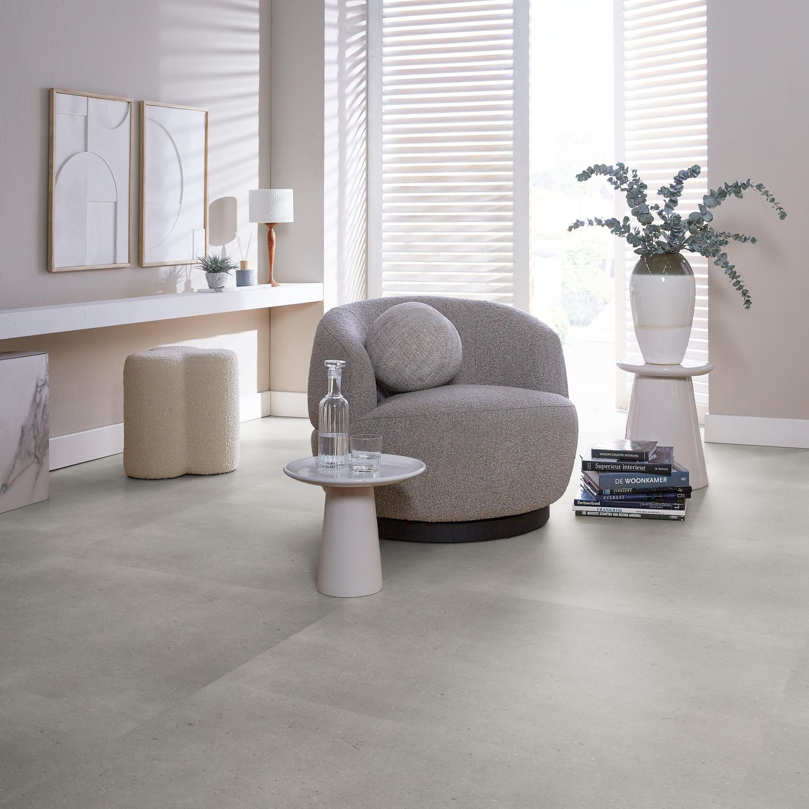 Ambiant Composite Click Light Grey - Klik PVC Vloer