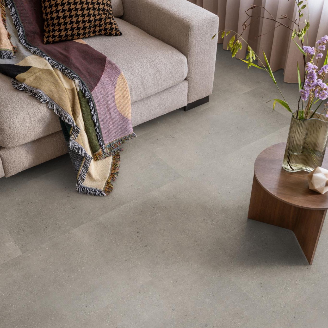 Ambiant Composite Dryback Warm Grey - Plak PVC Vloer