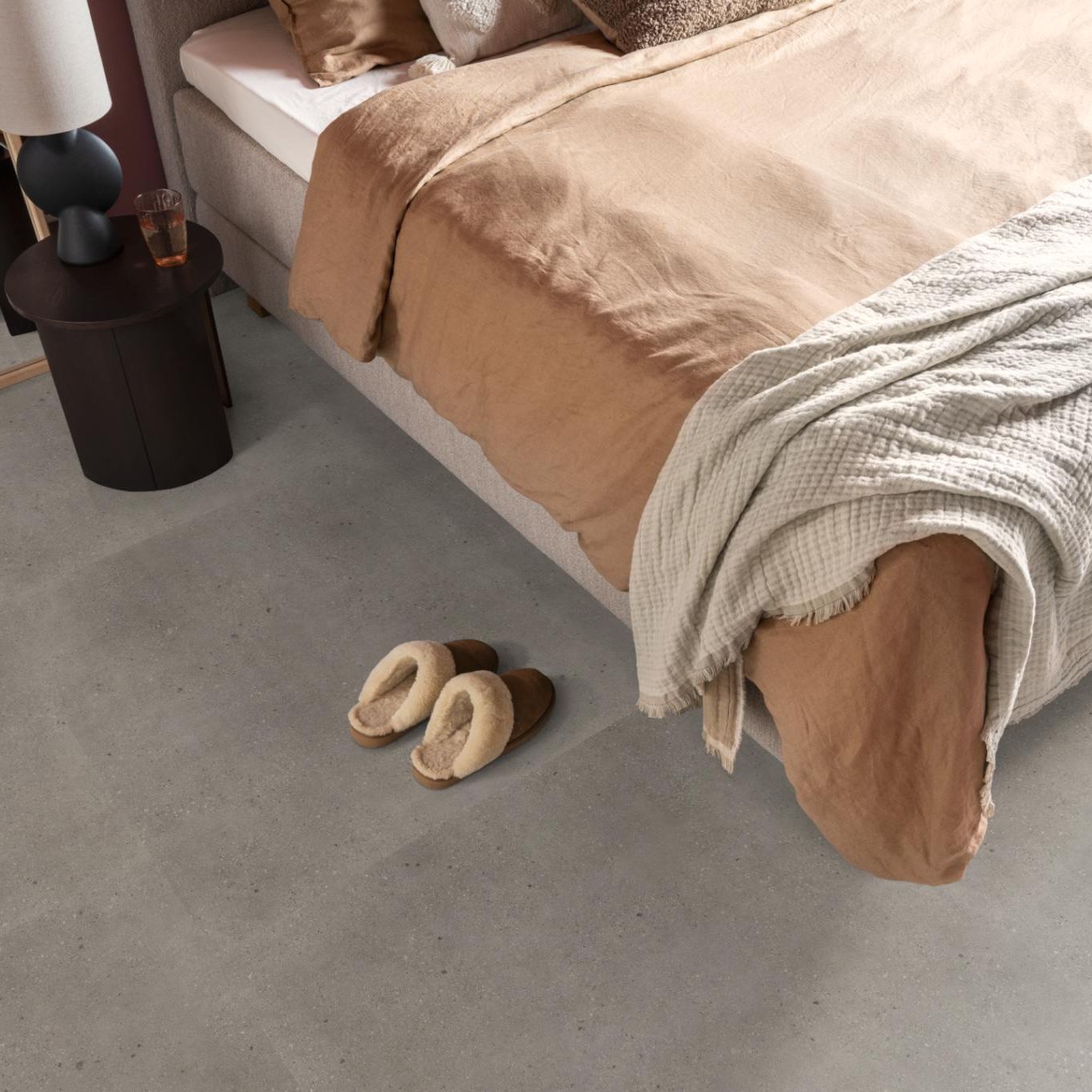 Ambiant Composite XL Dryback Warm Grey - Plak PVC Vloer