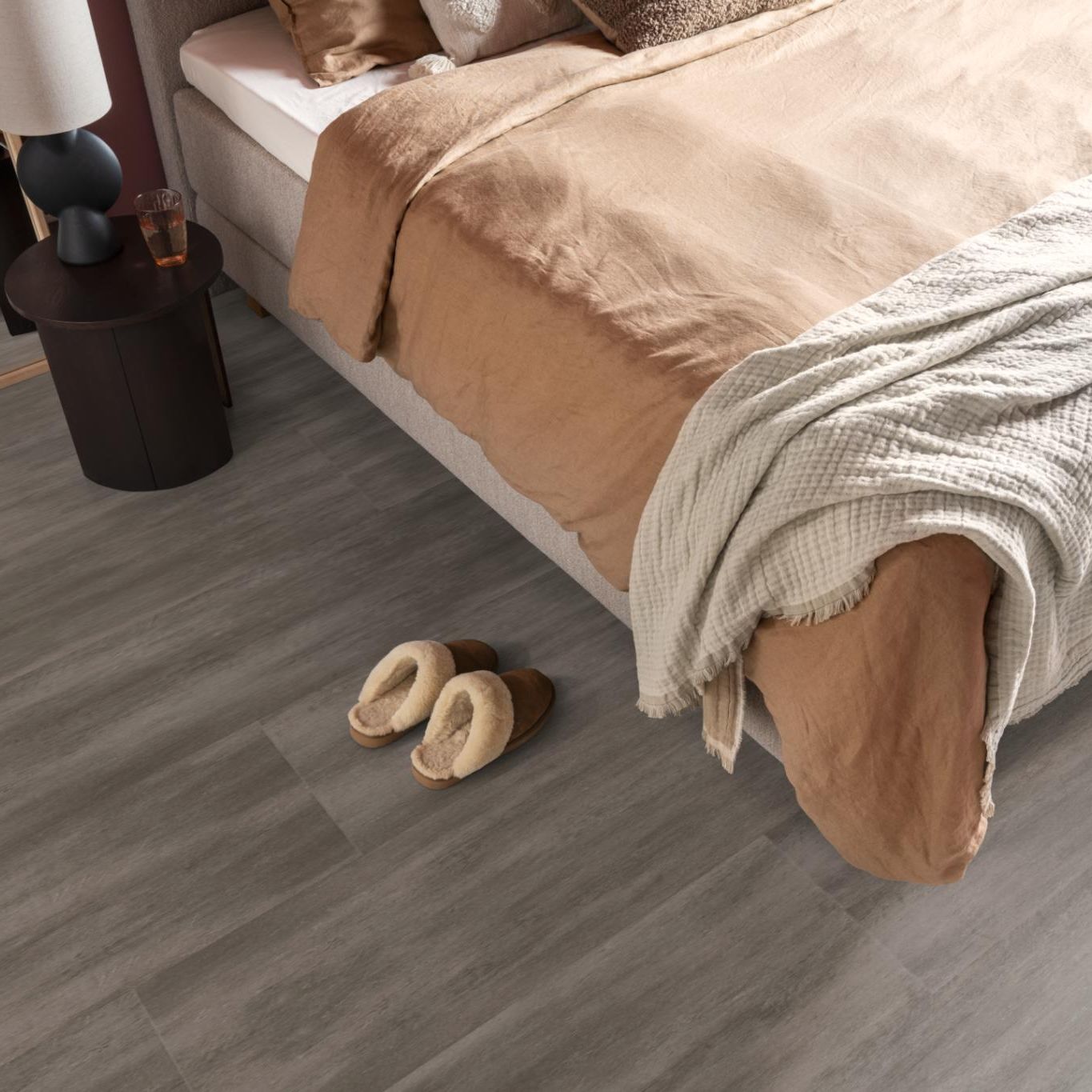 Ambiant Concrete XL Dryback Mid Grey - Plak PVC Vloer