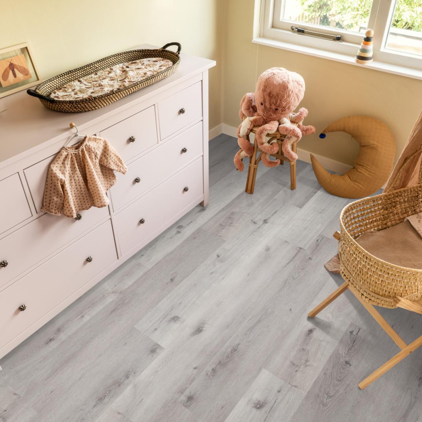 Ambiant Essenzo Click Light Grey - Klik PVC Vloer