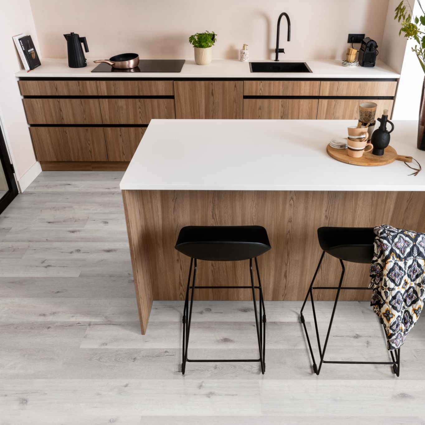 Ambiant Essenzo Click Light Grey - Klik PVC Vloer