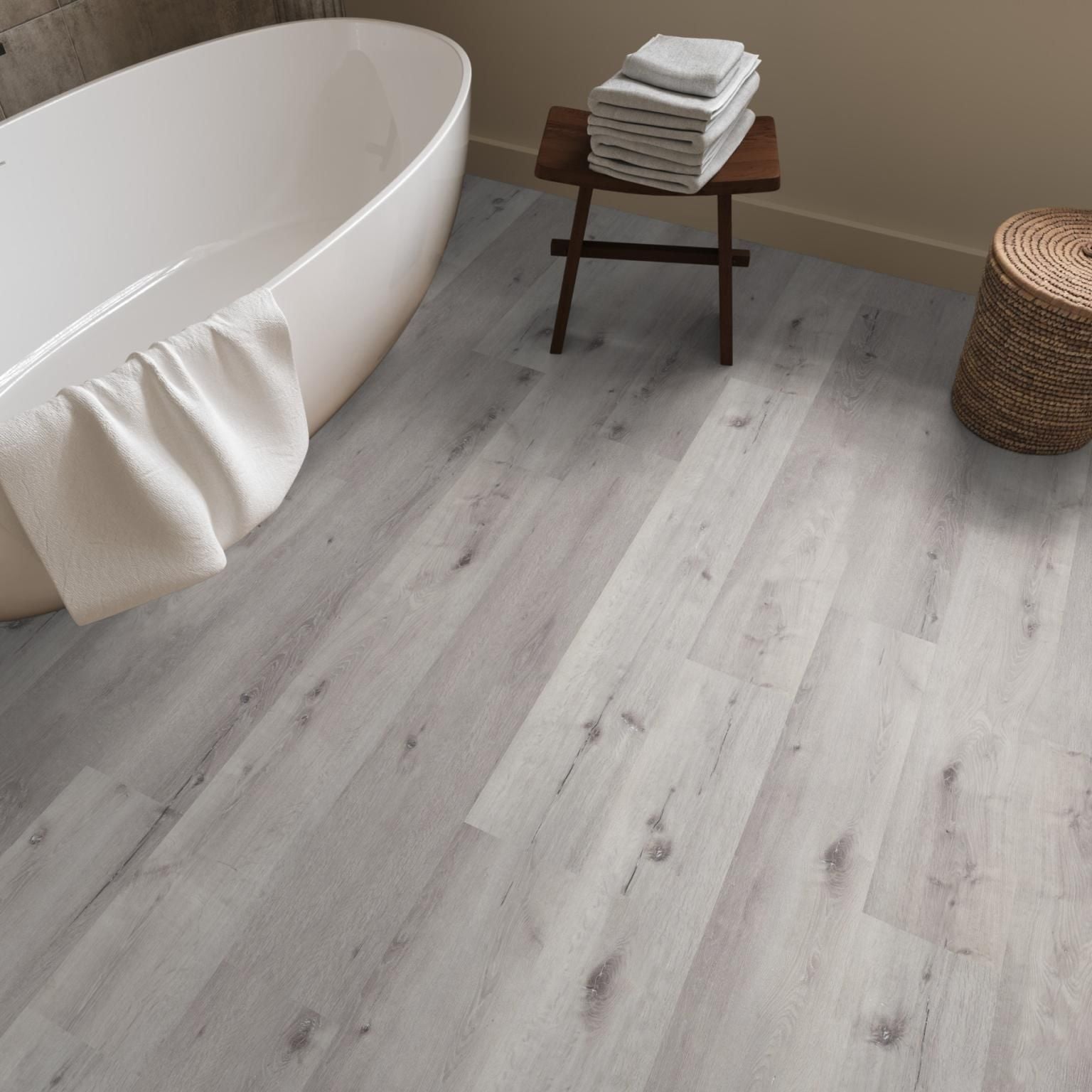 Ambiant Essenzo Click Light Grey - Klik PVC Vloer