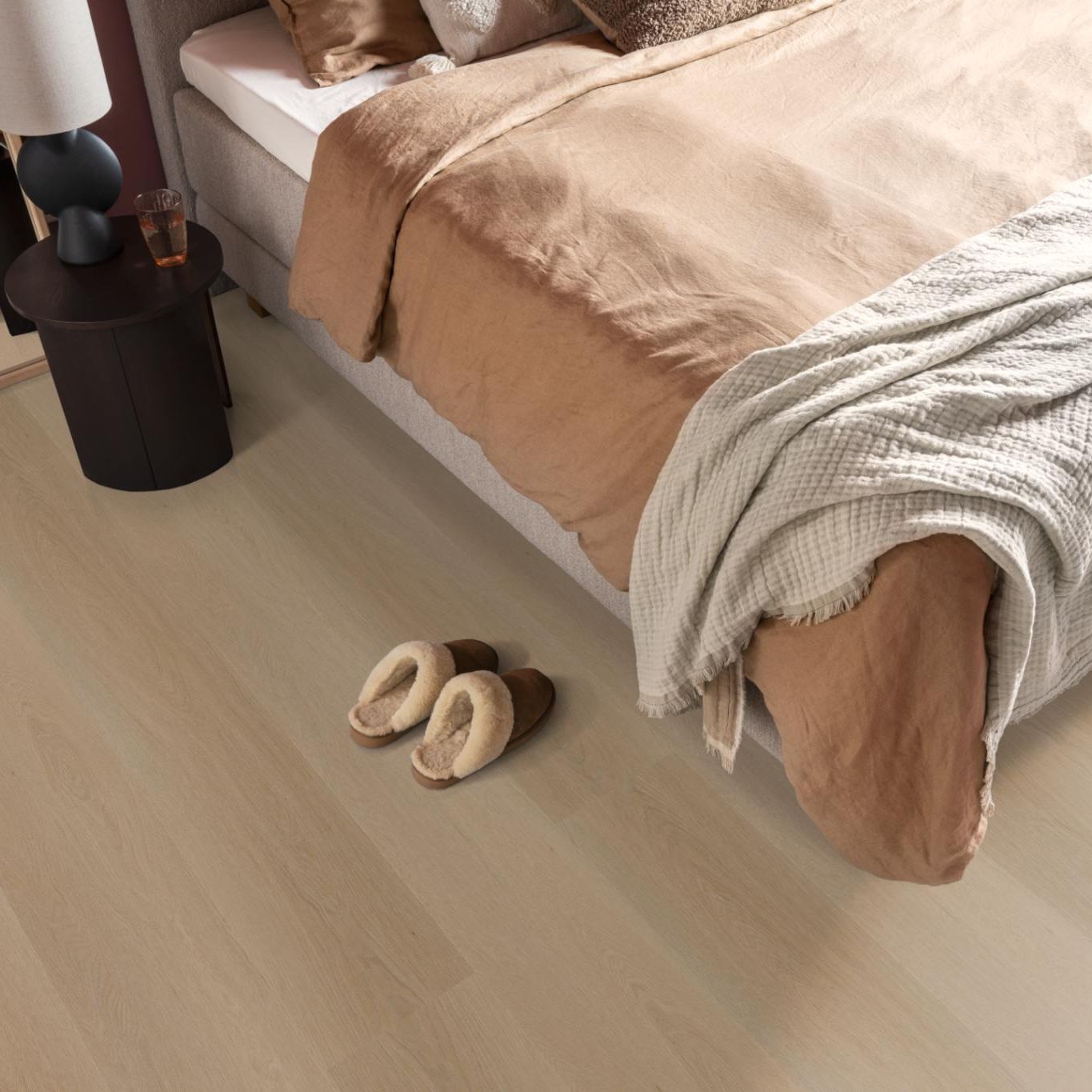Ambiant Estino Dryback Natural Oak - Plak PVC Vloer