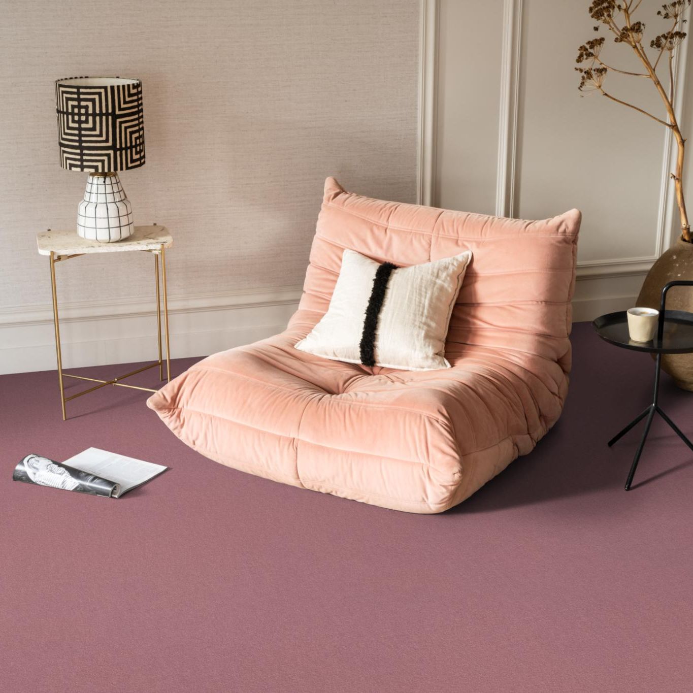 Ambiant Glendale Roze 1100 - Vloerbedekking - Tapijt