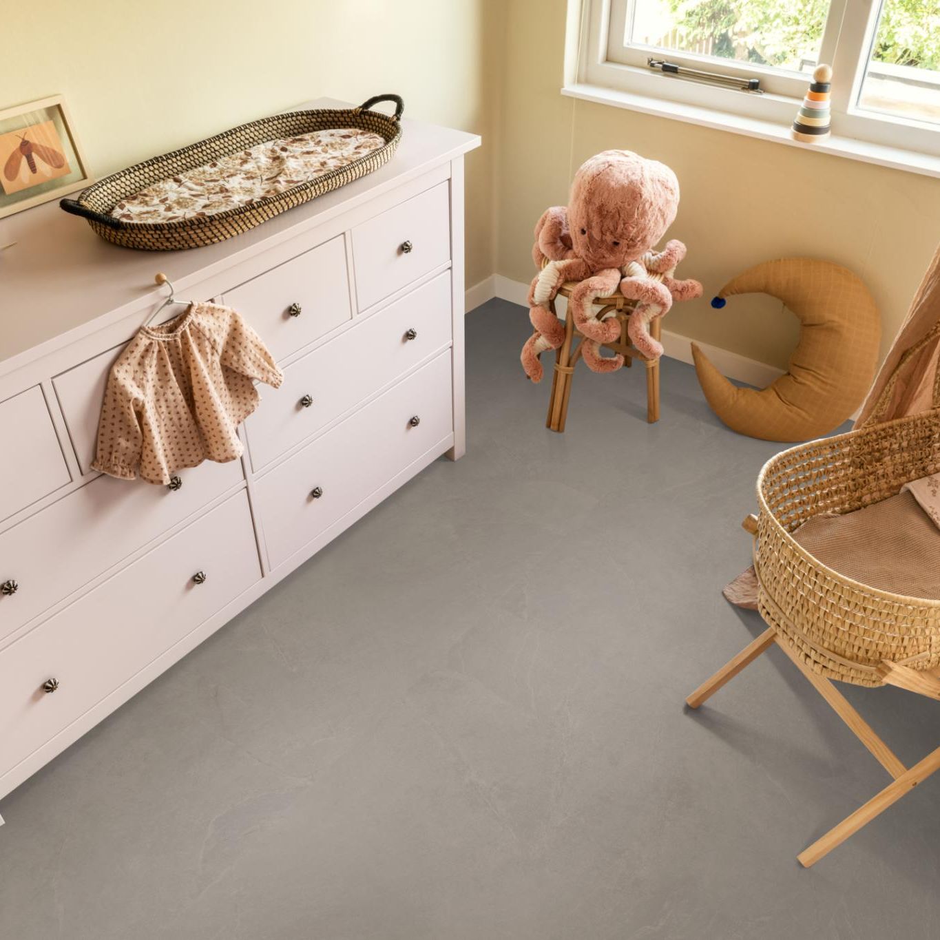 Ambiant Noveno Click Warm Grey - Klik PVC Vloer
