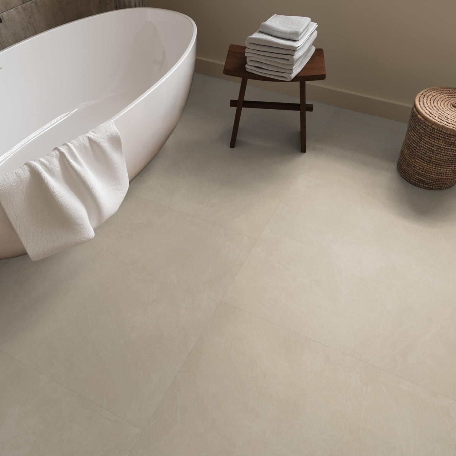 Ambiant Noveno XL Dryback Beige - Plak PVC Vloer