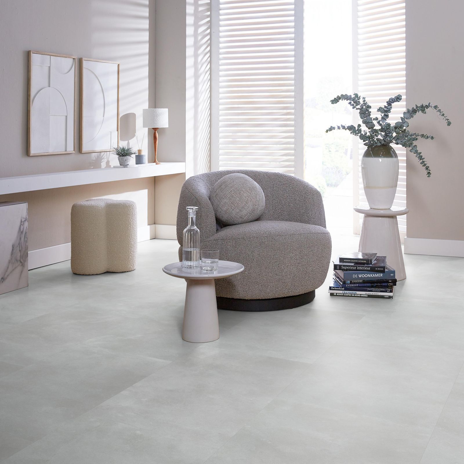Ambiant Piazzo Click Light Grey - Klik PVC Vloer