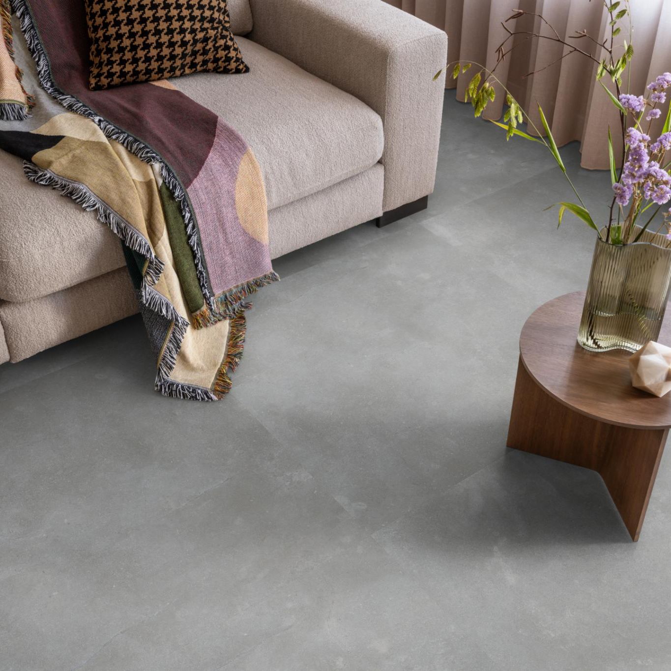 Ambiant Piazzo XL Dryback Grey - Plak PVC Vloer