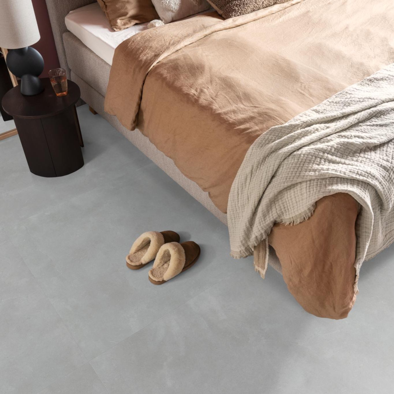 Ambiant Piazzo XL Dryback Light Grey - Plak PVC Vloer