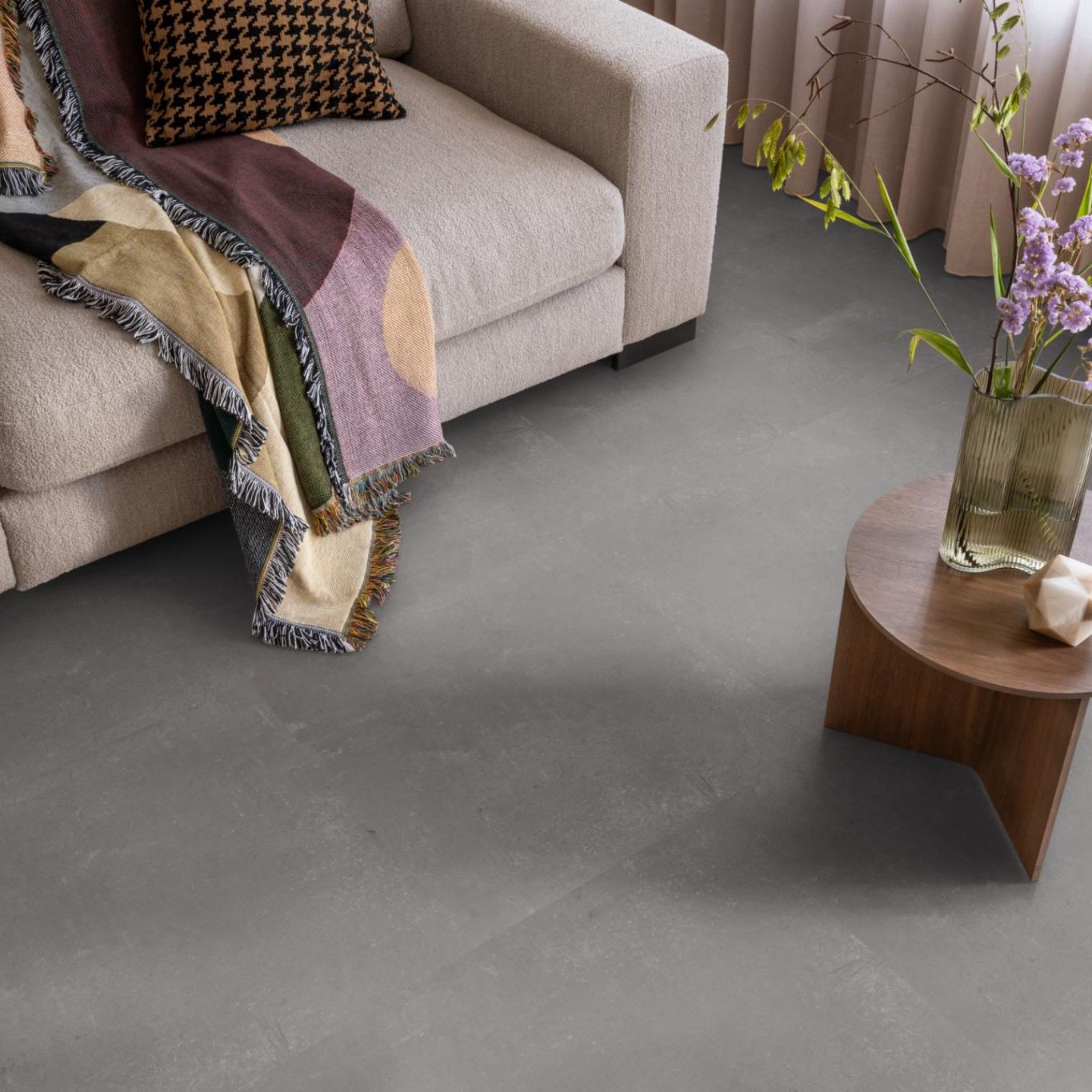 Ambiant Piero Click Dark Grey - Klik PVC Vloer