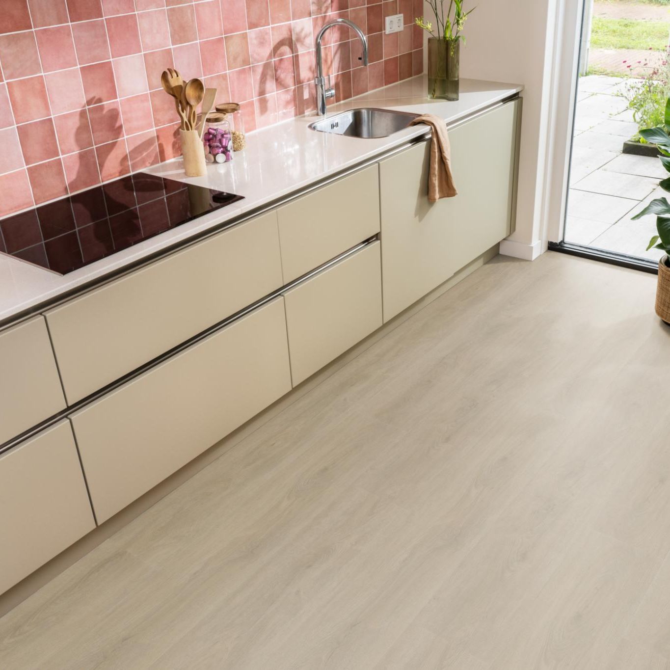 Ambiant Robusto Dryback Beige - Plak PVC Vloer