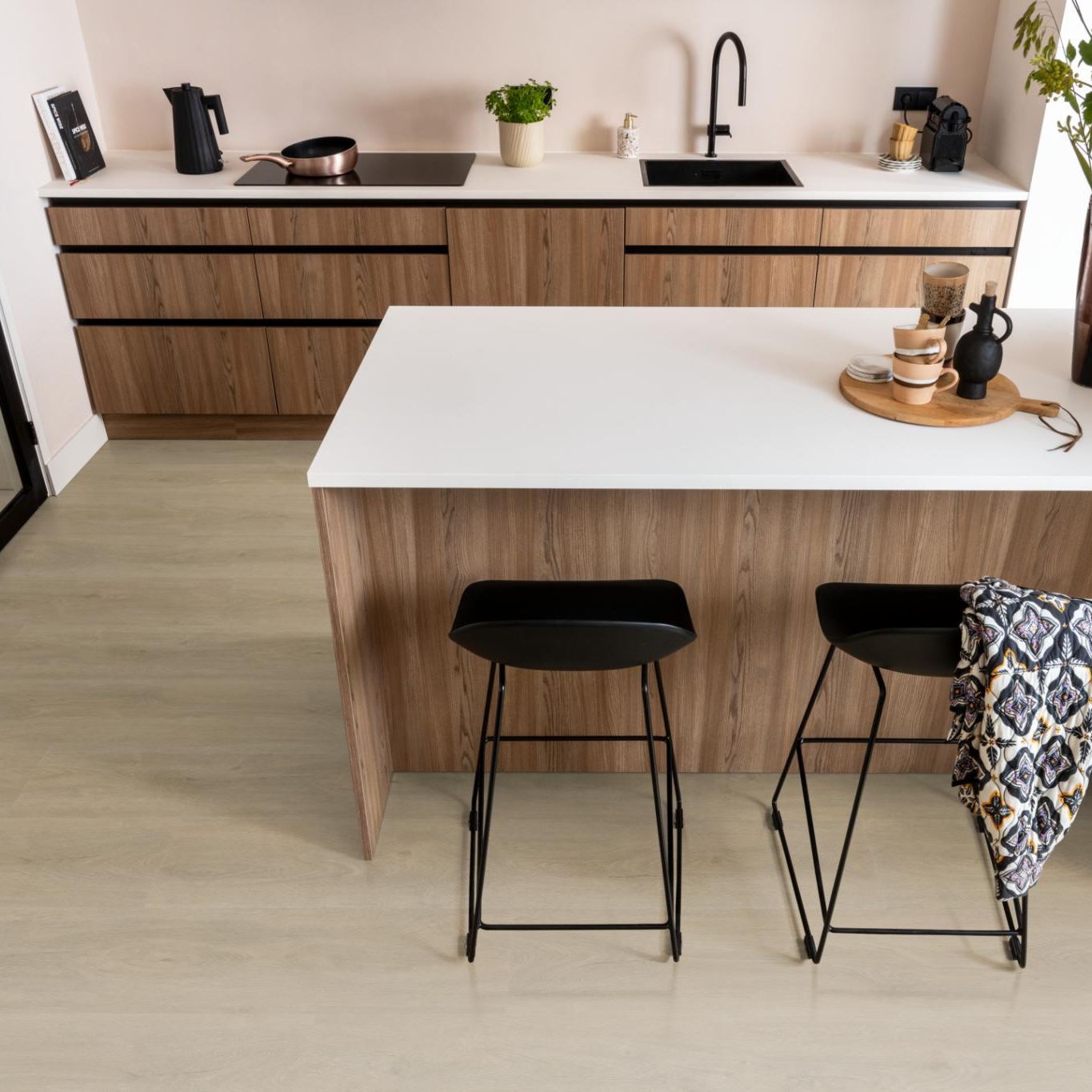 Ambiant Robusto Dryback Beige - Plak PVC Vloer