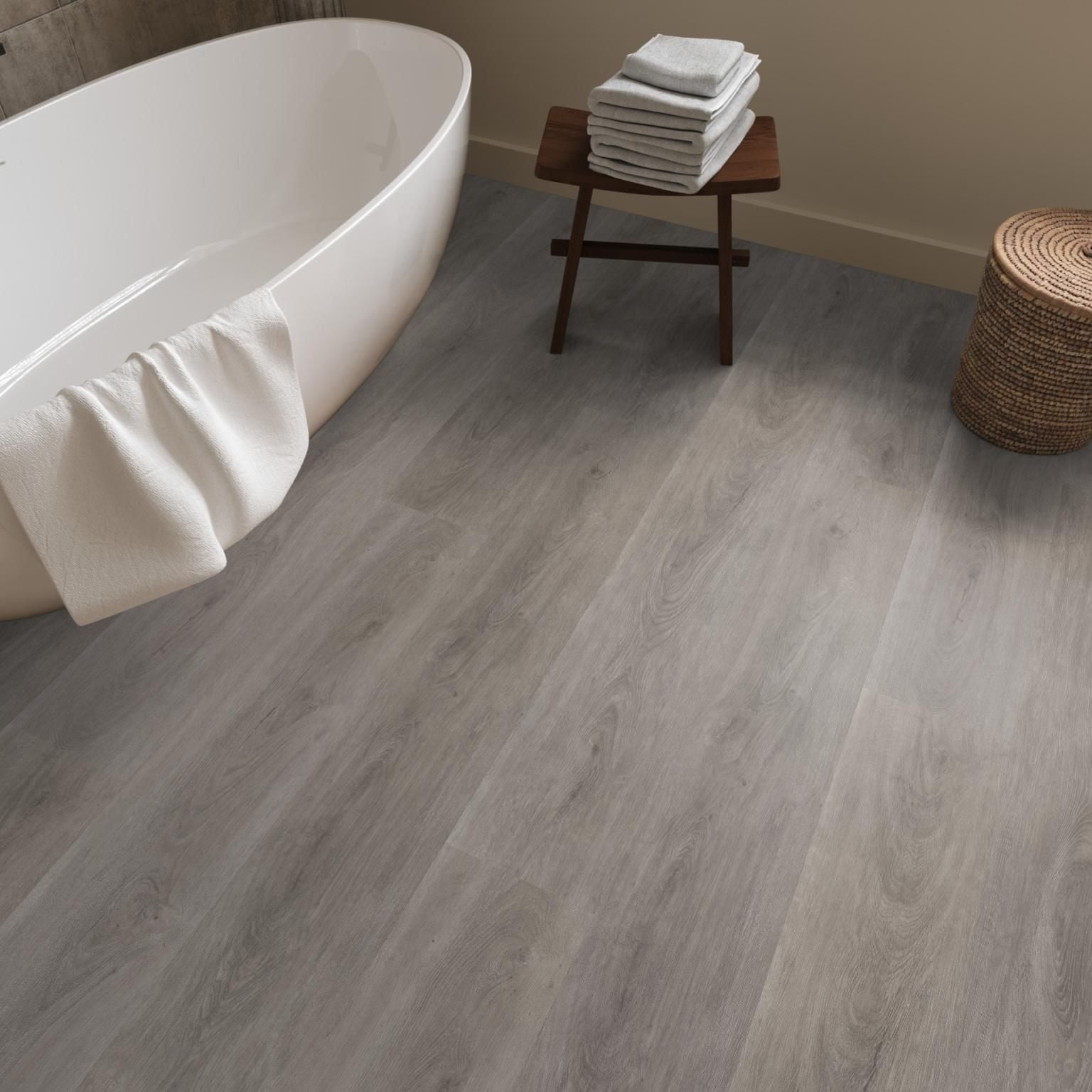 Ambiant Robusto Dryback Grey Oak - Plak PVC Vloer