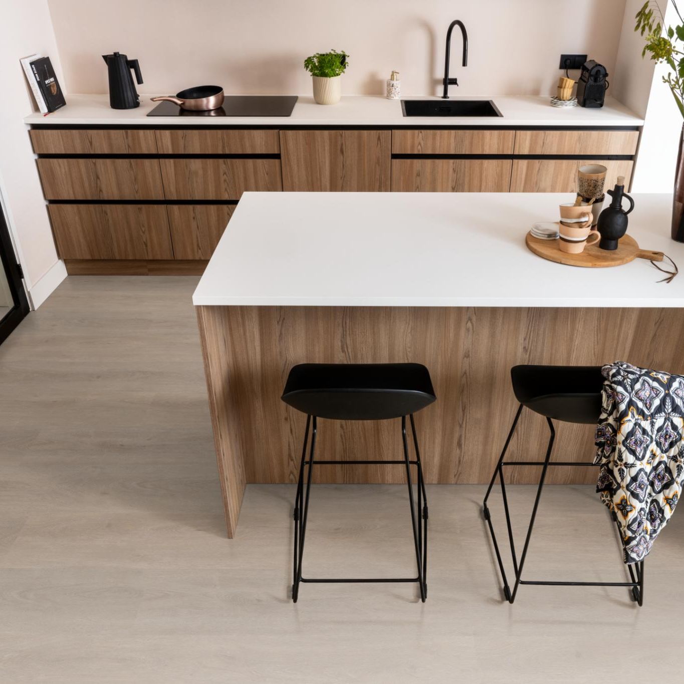 Ambiant Robusto Dryback Light Oak - Plak PVC Vloer