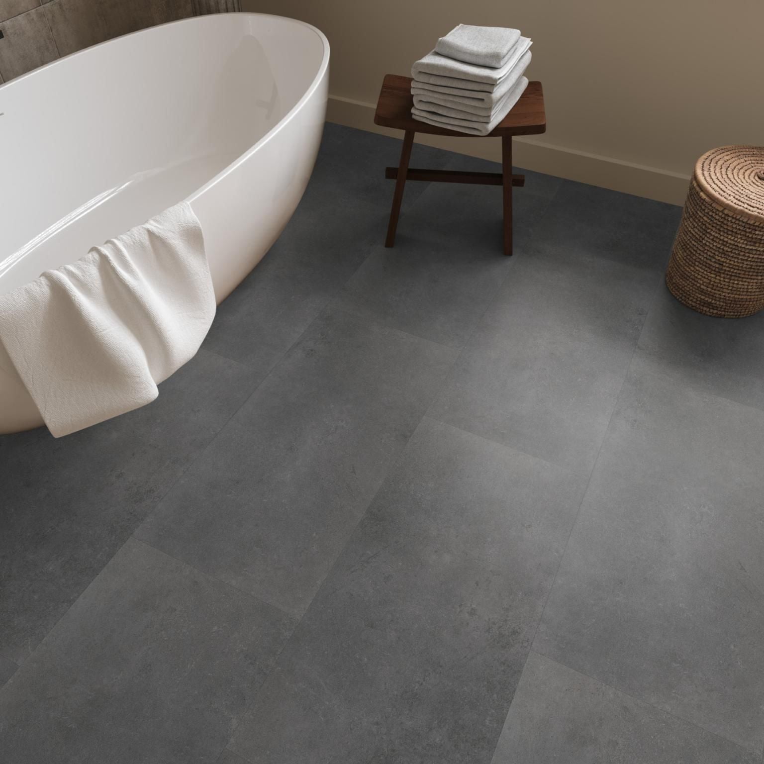 Ambiant Sarino Click Dark Grey - Klik PVC Vloer