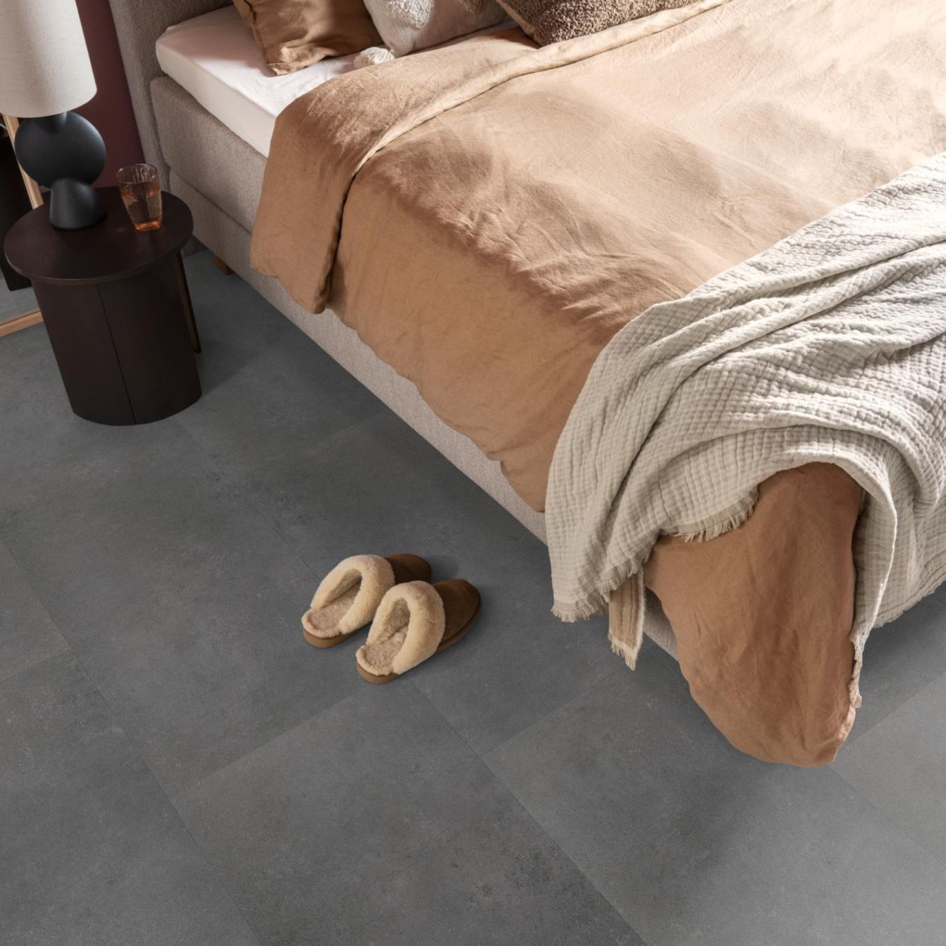 Ambiant Sarino Click Dark Grey - Klik PVC Vloer