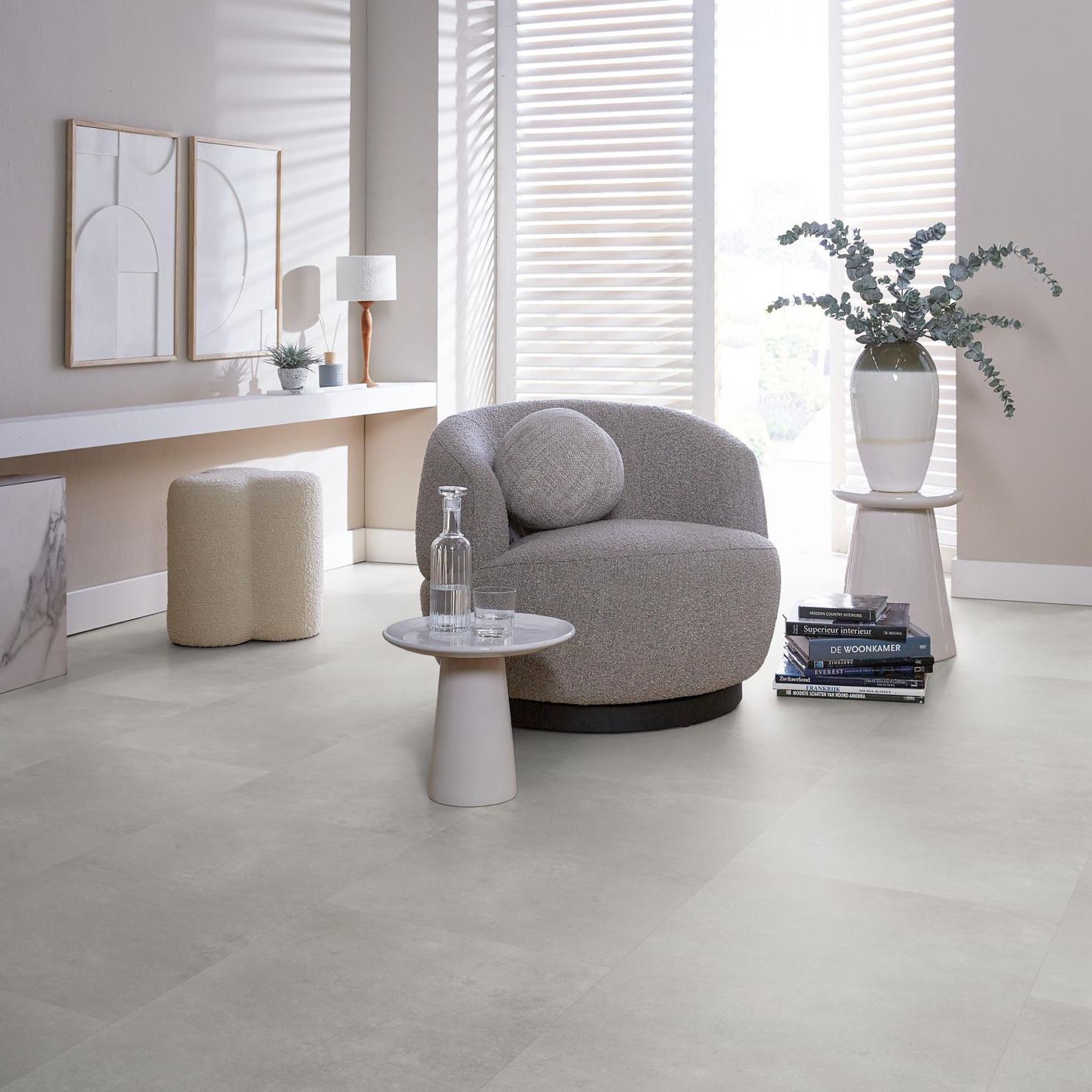 Ambiant Sarino Click Grey - Klik PVC Vloer
