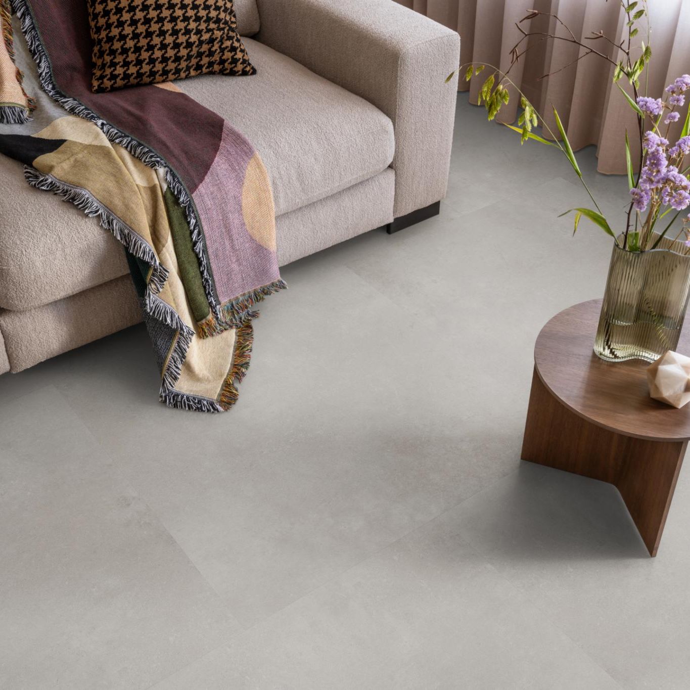 Ambiant Sarino XL Dryback Grey - Plak PVC Vloer