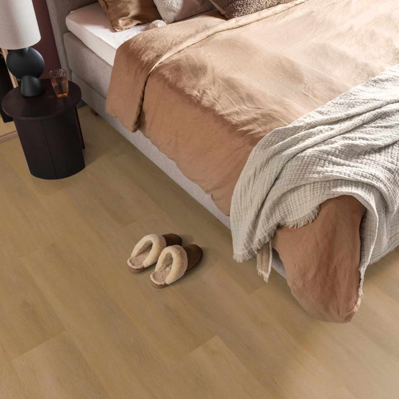 Ambiant Sentima Dryback Dark Oak - Plak PVC Vloer