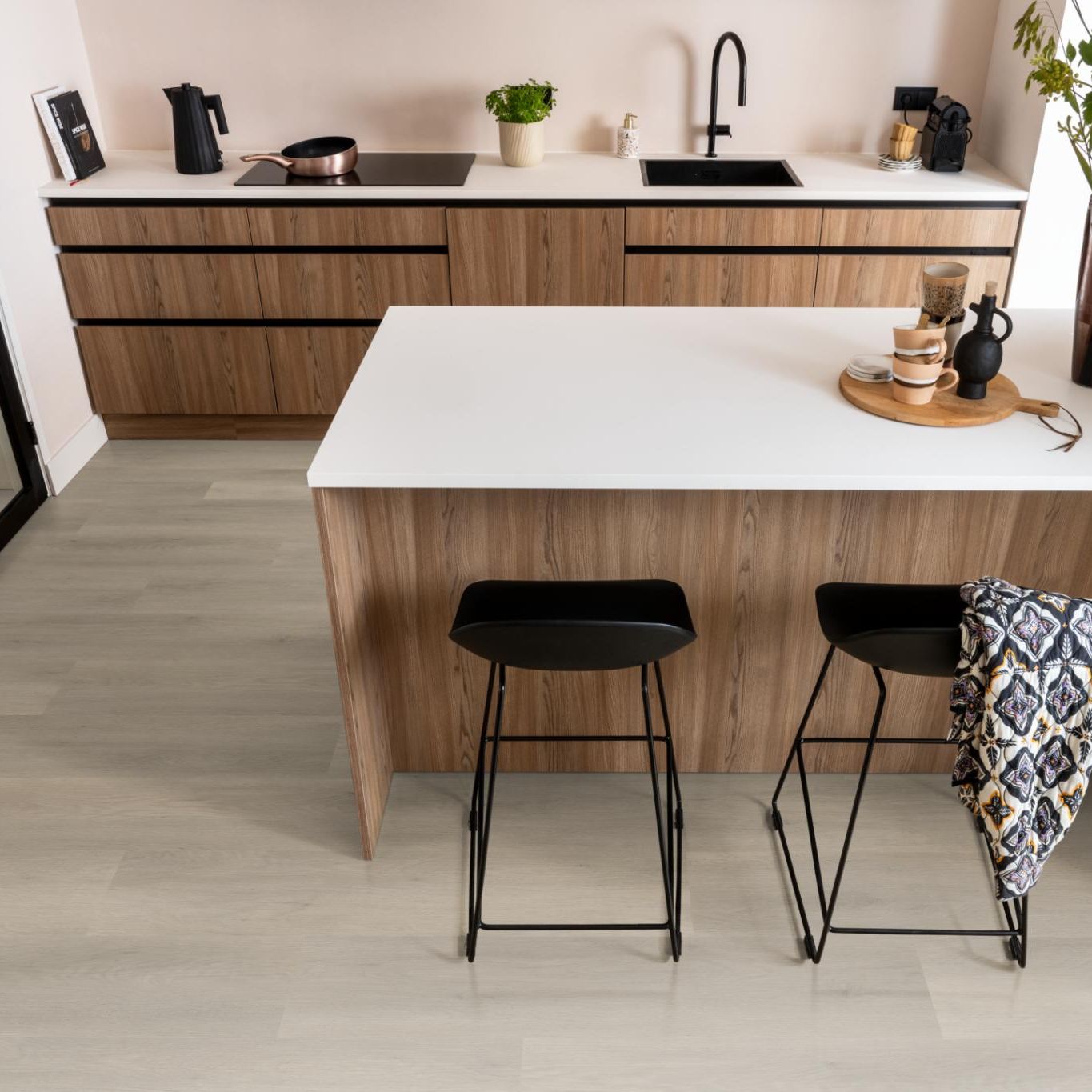 Ambiant Sentima Dryback Smoky - Plak PVC Vloer