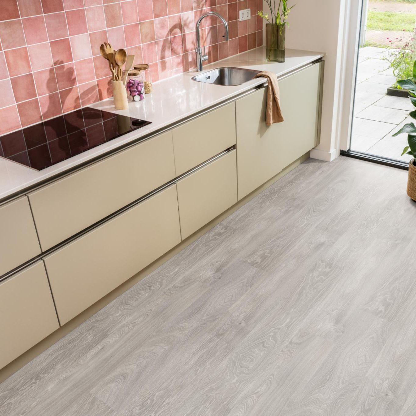 Ambiant Siravo 6051 Lichtgrijs Eiken - Vinyl