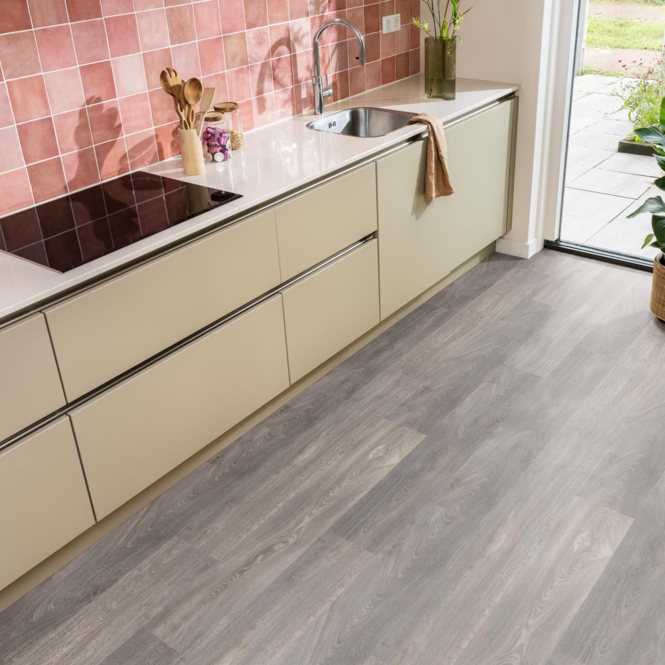 Ambiant Siravo 6053 Donkergrijs Eiken - Vinyl