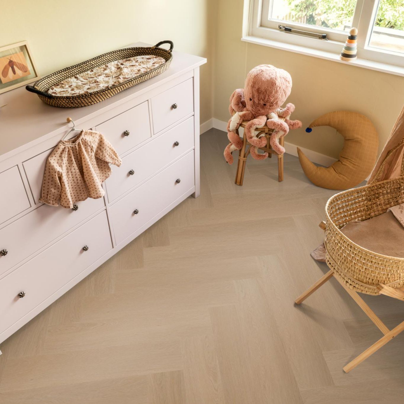 Ambiant Spigato Estino Visgraat Click Dark Oak - Klik PVC Vloer