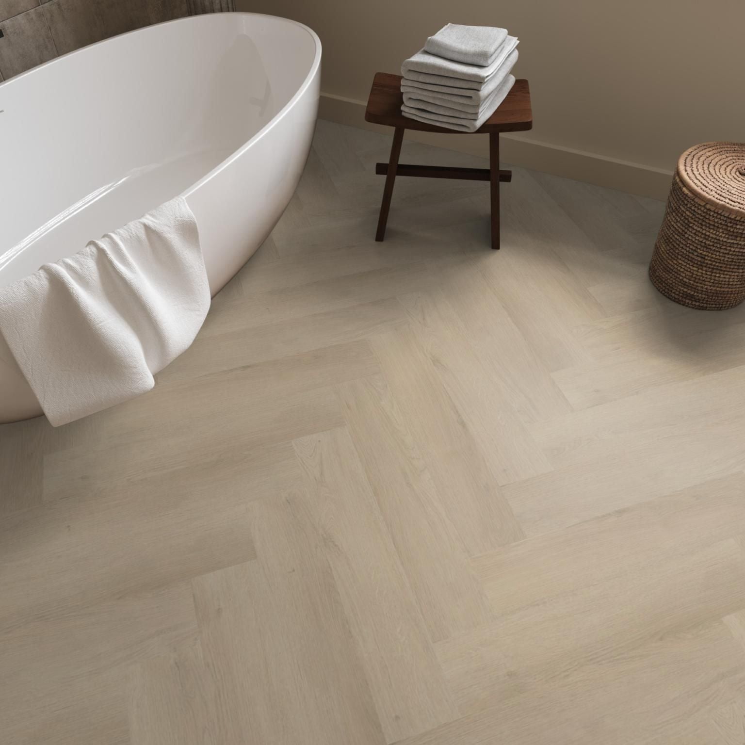 Ambiant Spigato Navaro Visgraat Click Light Oak - Klik PVC Vloer
