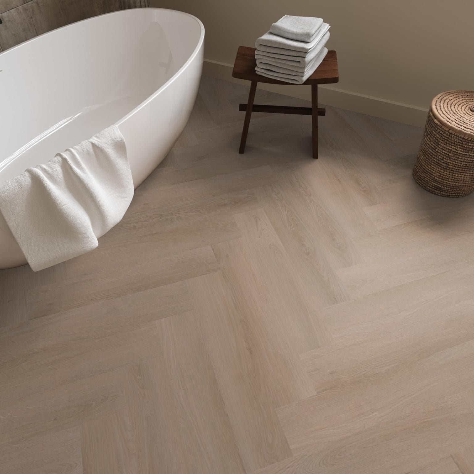 Ambiant Spigato Navaro Visgraat Click Natural Oak - Klik PVC Vloer