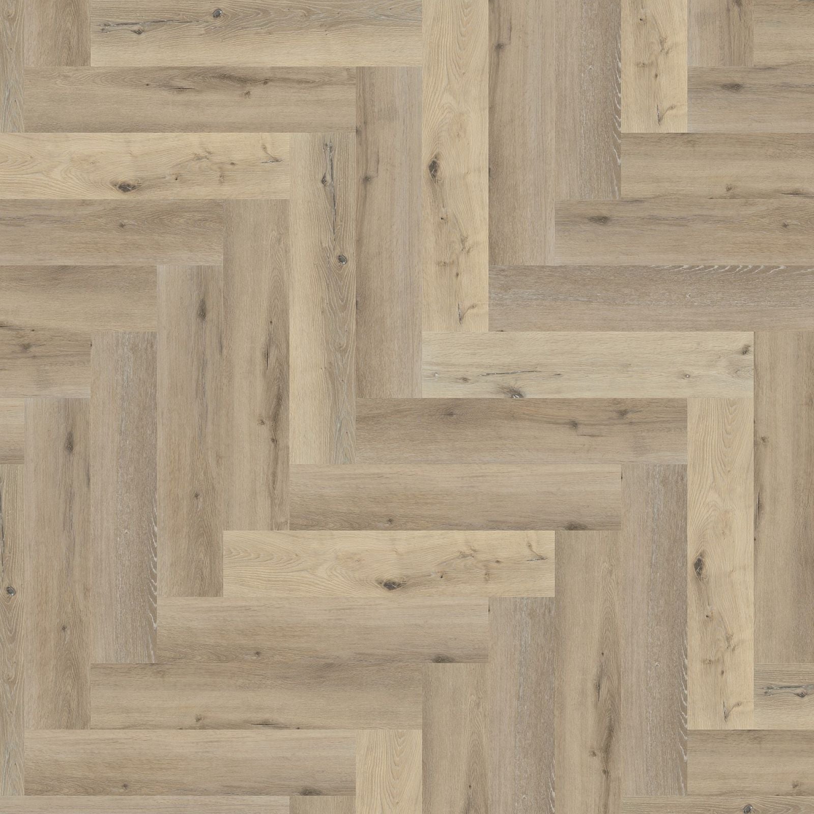 Ambiant Spigato Visgraat Dryback Light Oak - Plak PVC Vloer