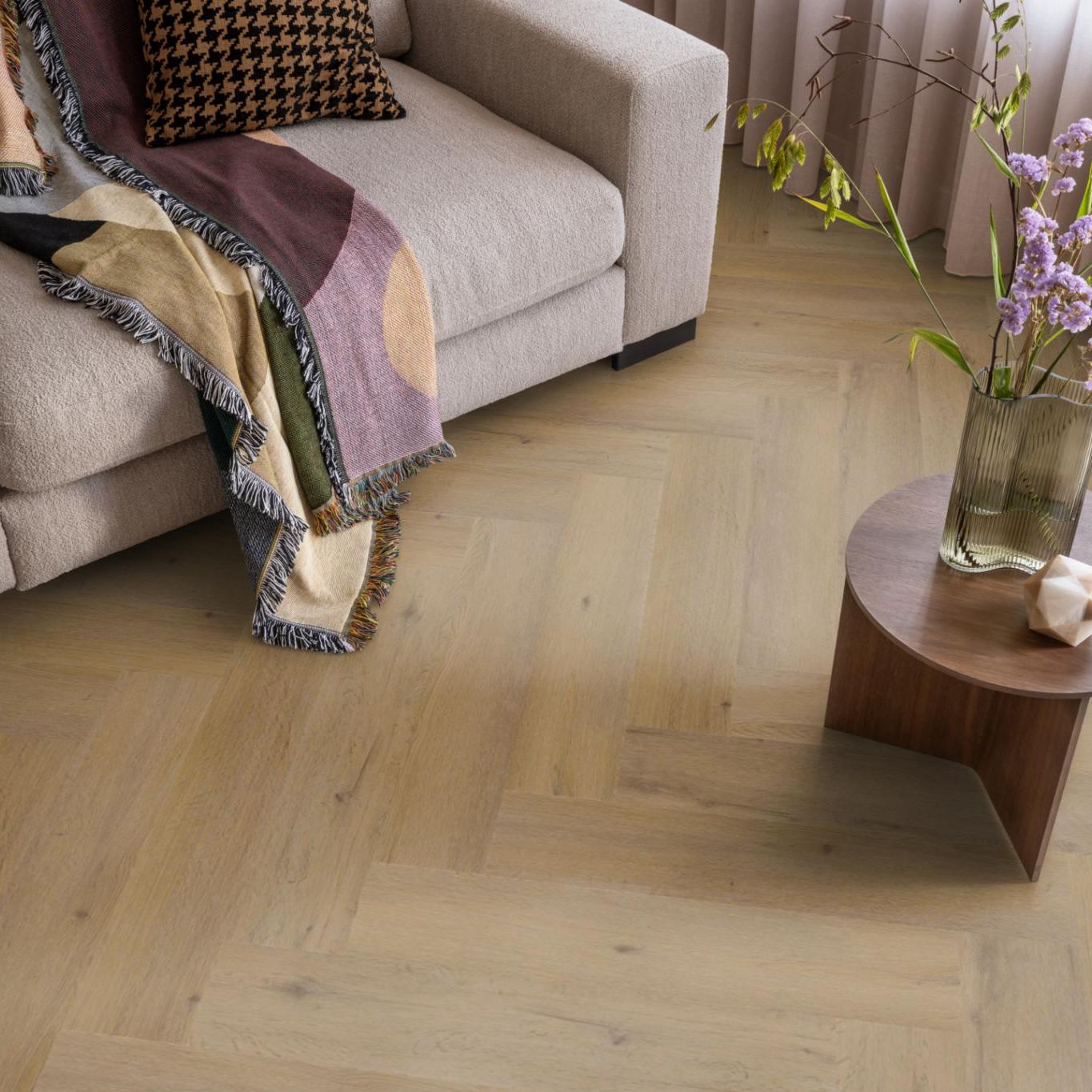 Ambiant Spigato Vivero Visgraat Click Dark Oak - Klik PVC Vloer
