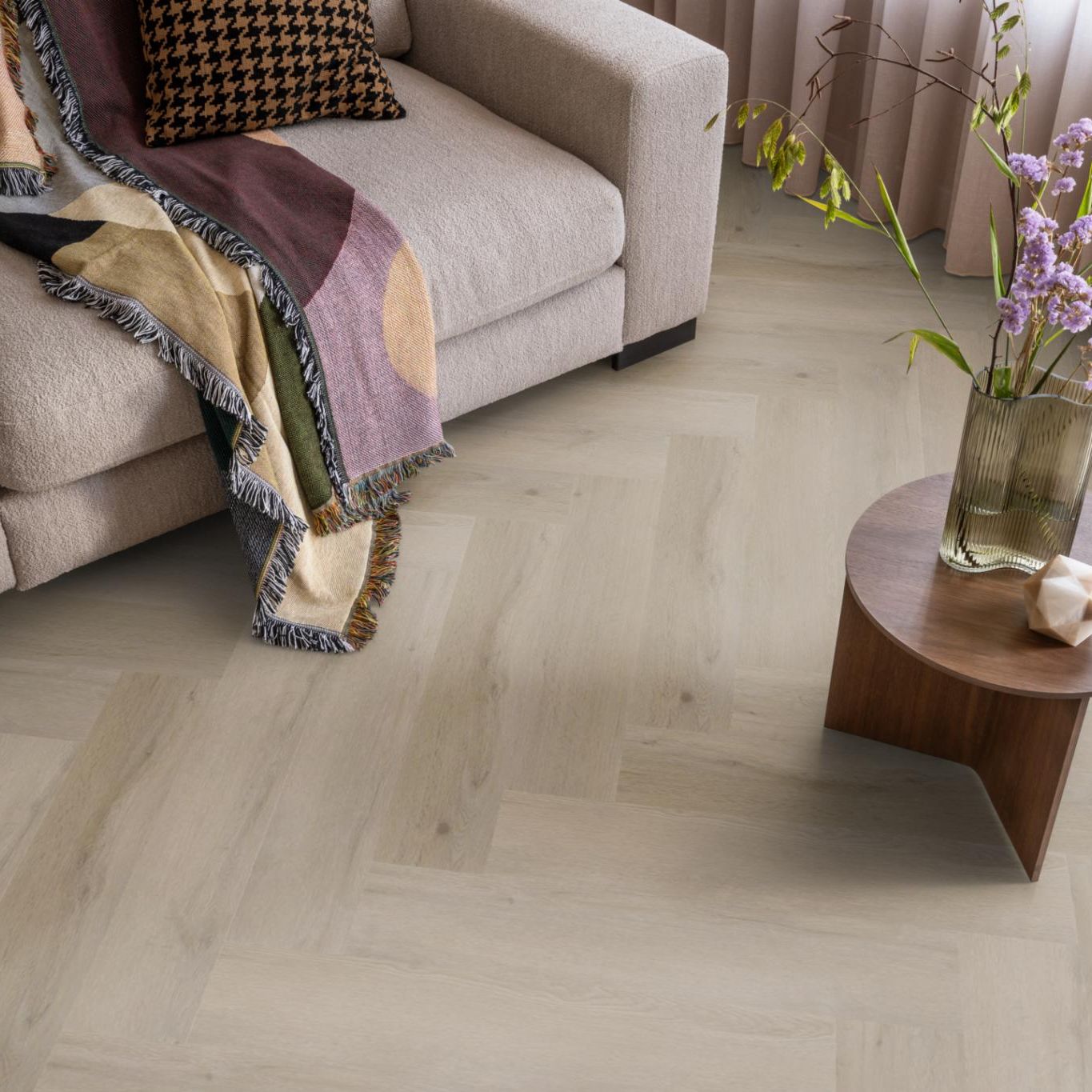 Ambiant Spigato Vivero Visgraat Click Light Oak - Klik PVC Vloer