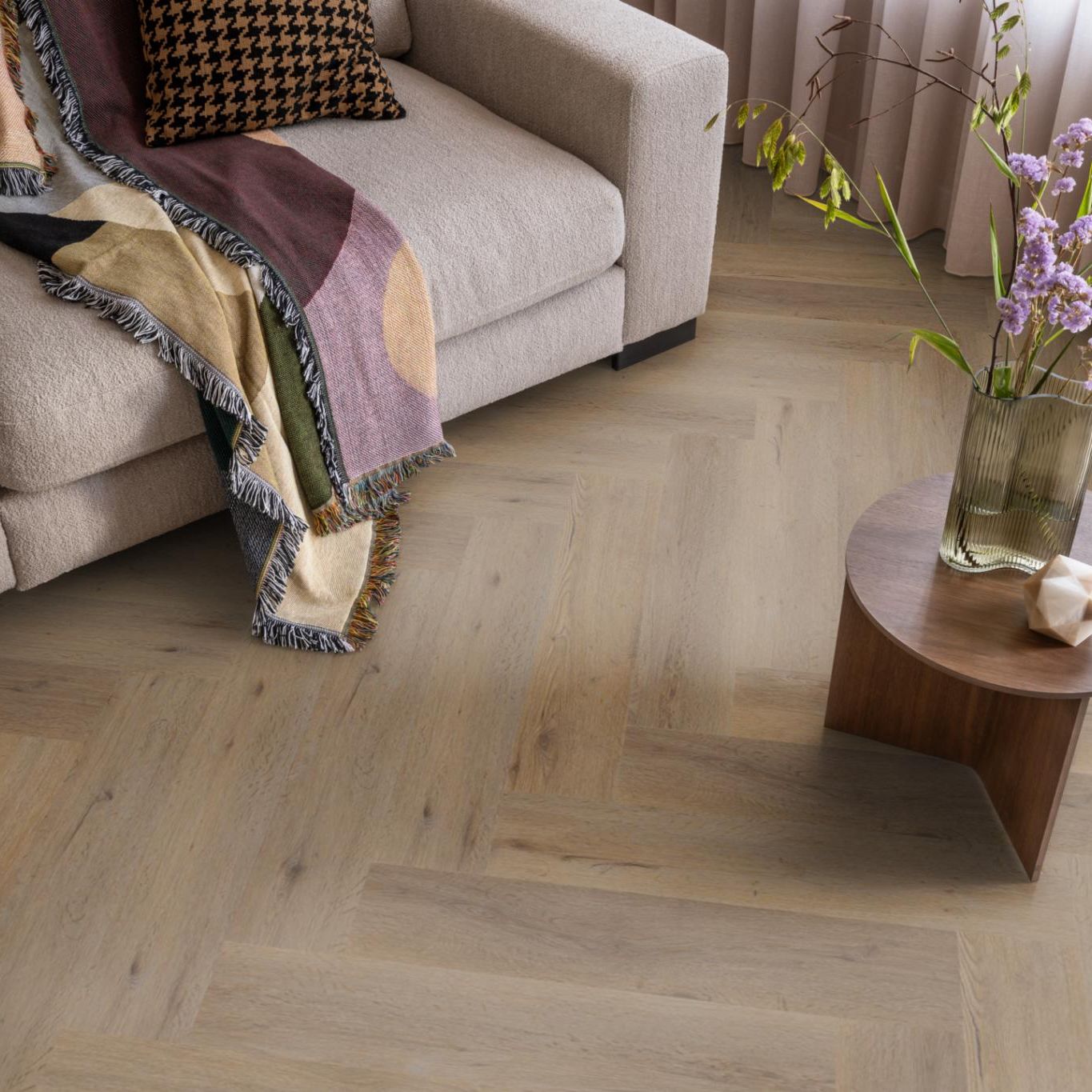 Ambiant Spigato Vivero Visgraat Click Natural Oak - Klik PVC Vloer
