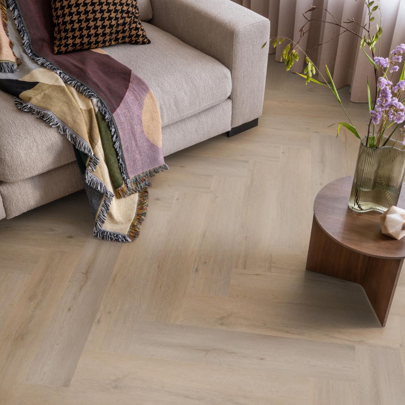 Ambiant Spigato Vivero Visgraat Click Smoky - Klik PVC Vloer